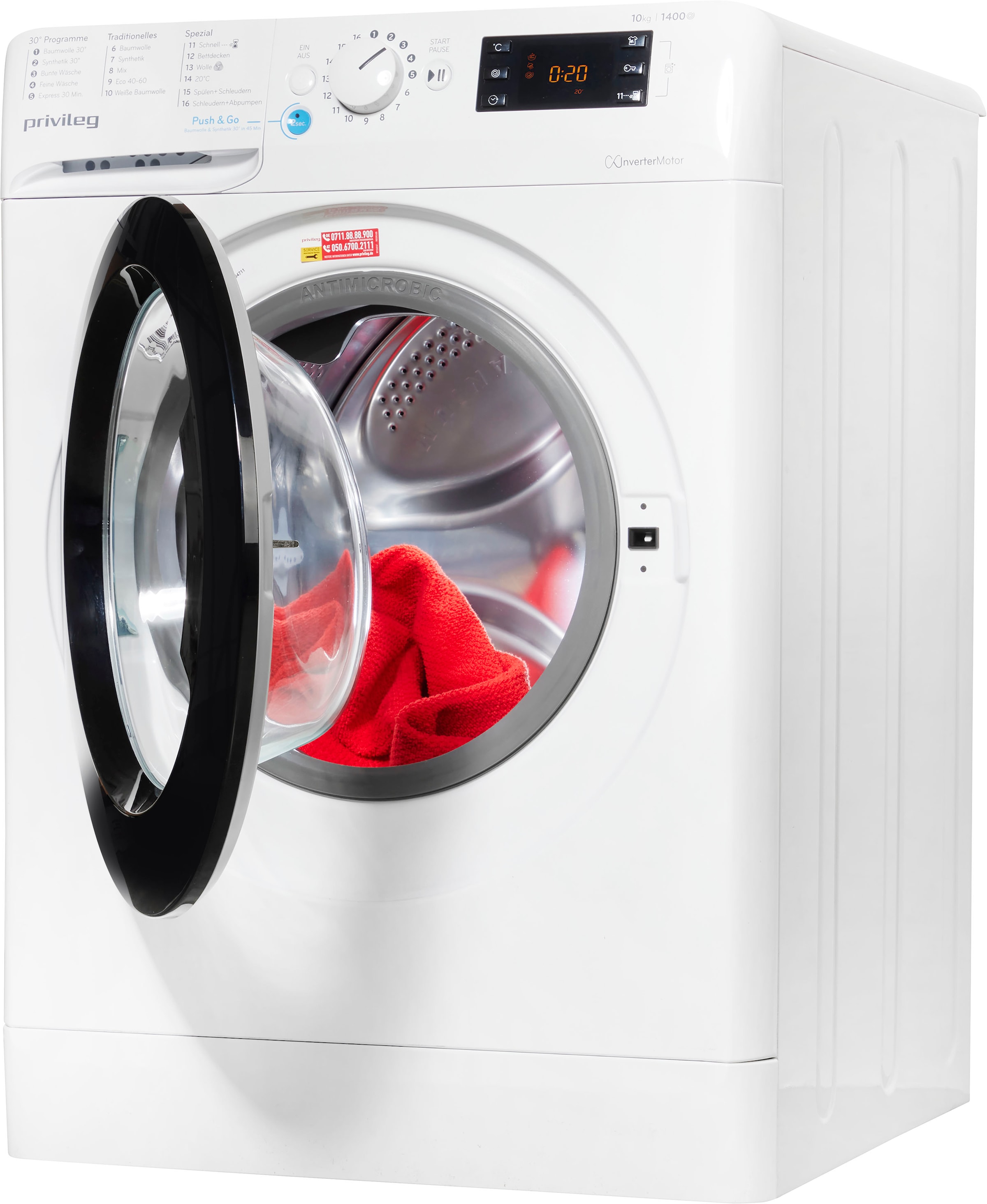 Privileg Waschmaschine »PWF X 1073 1073 1400 A«, kg, 50 10 online Herstellergarantie Monate U/min, A, bestellen X PWF