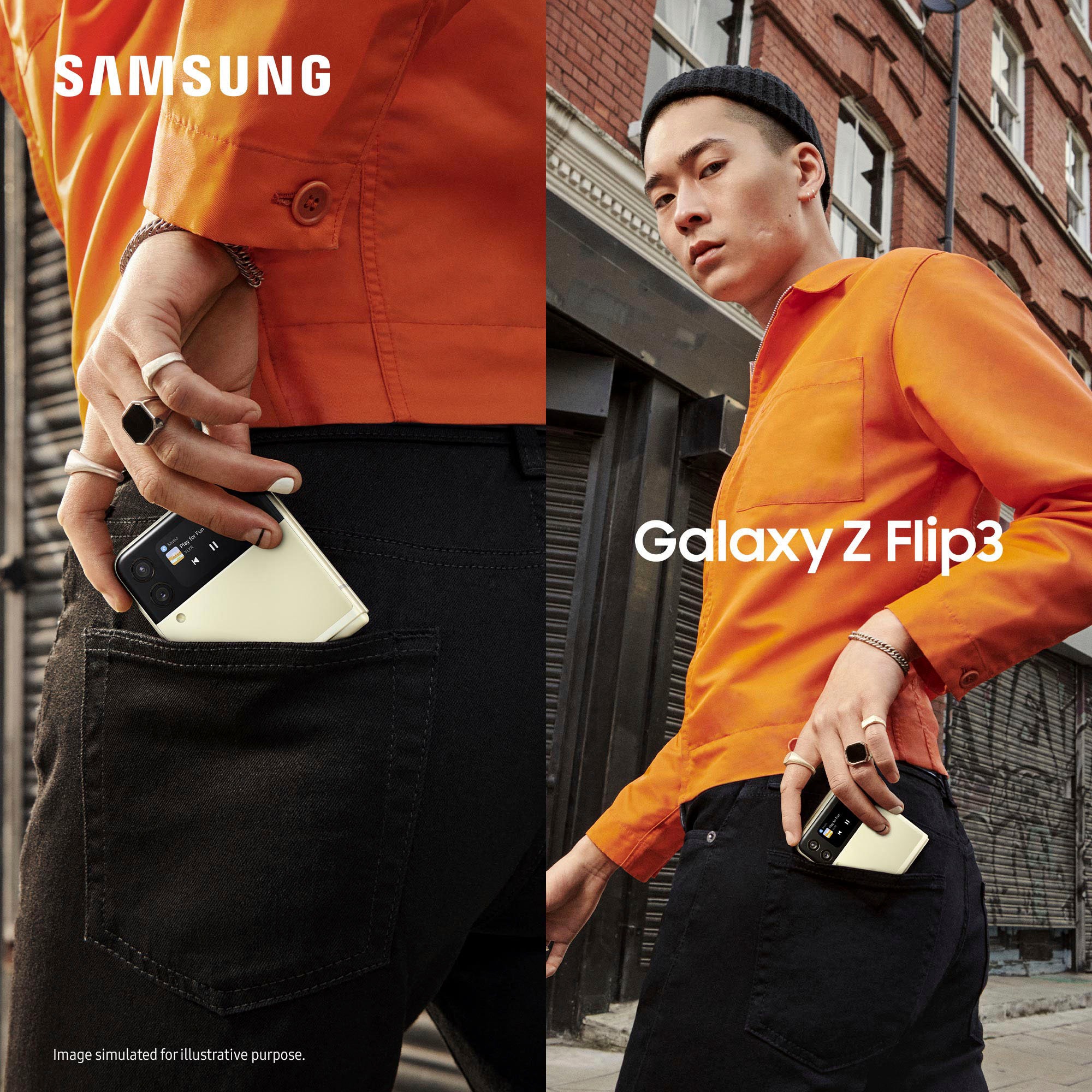 11. Bild von Samsung Smartphone »Galaxy Z Flip3 5G, 256GB«, green, 17,03 cm/6,7 Zoll, 256 GB Speicherplatz, 12 MP Kamera