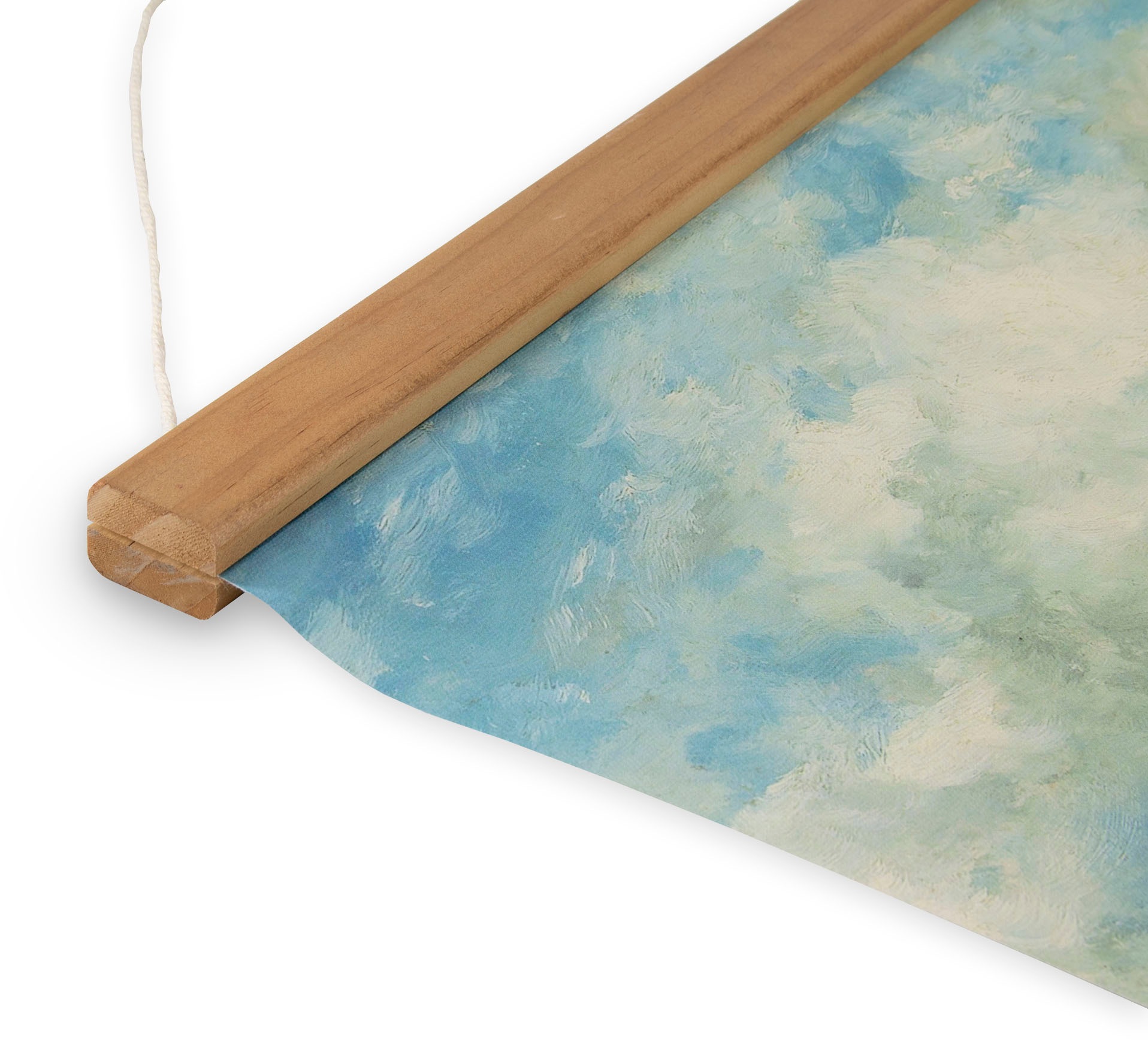 Art for the home Leinwandbild »Dutch Landscape«, (1 St.), Luxus Kakemono Leinen Wandposter 80x60cm