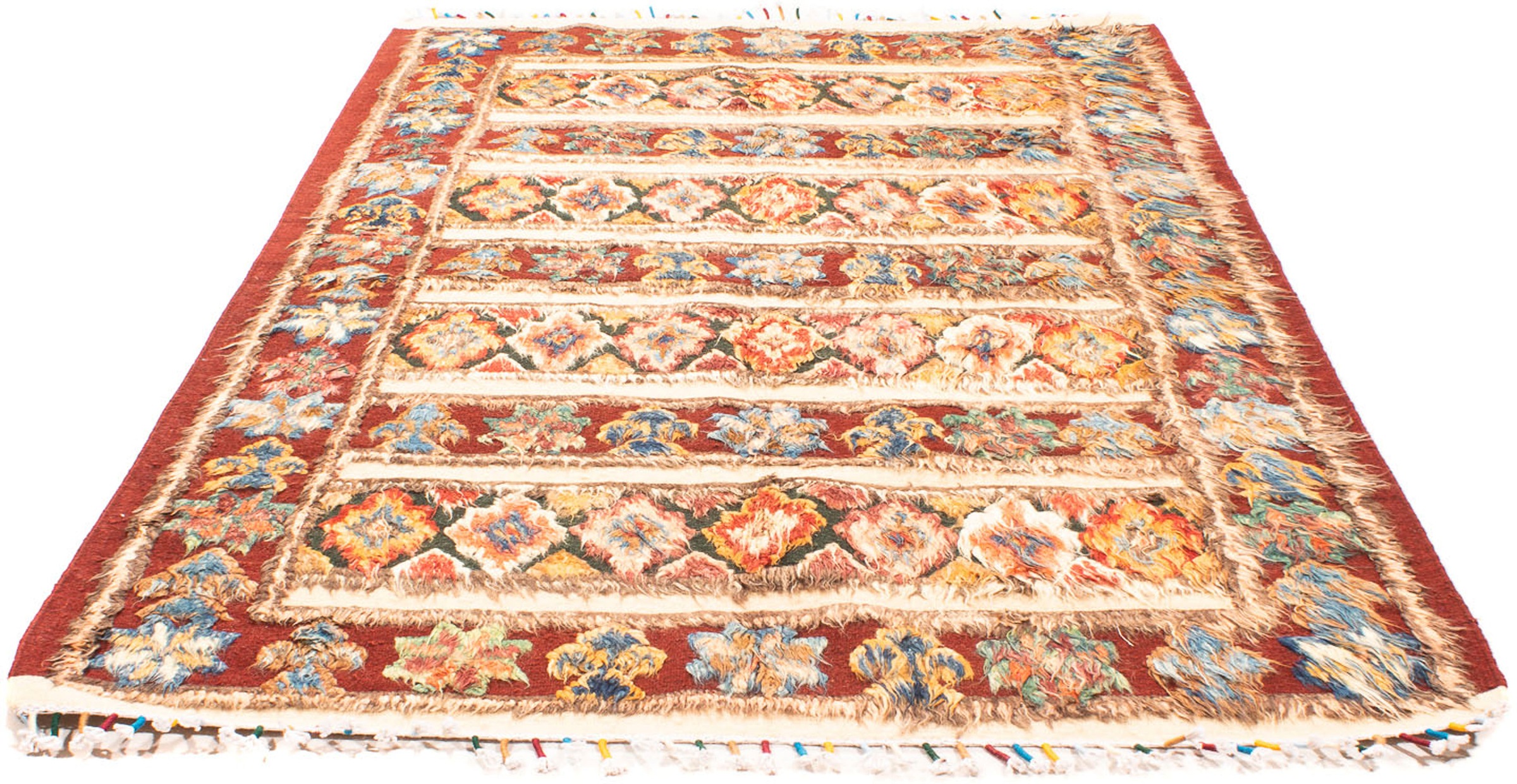 morgenland Wollteppich »Berber - 231 x 150 cm - mehrfarbig«, rechteckig, Wo günstig online kaufen
