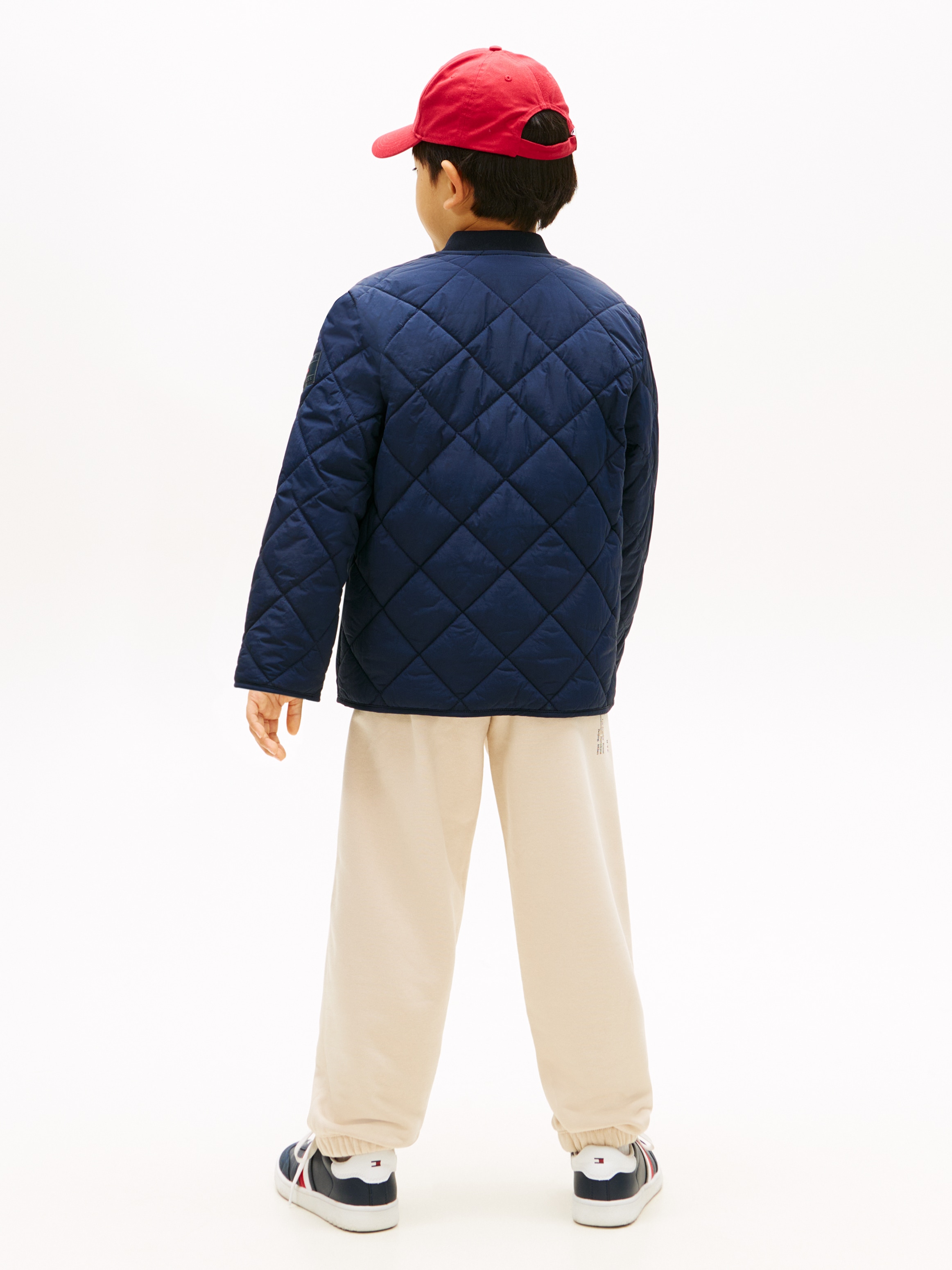 Tommy Hilfiger Steppjacke »QUILTED LIGHT WEIGHT JACKET« ohne Kapuze Kinder bis 16 Jahre, regular fit