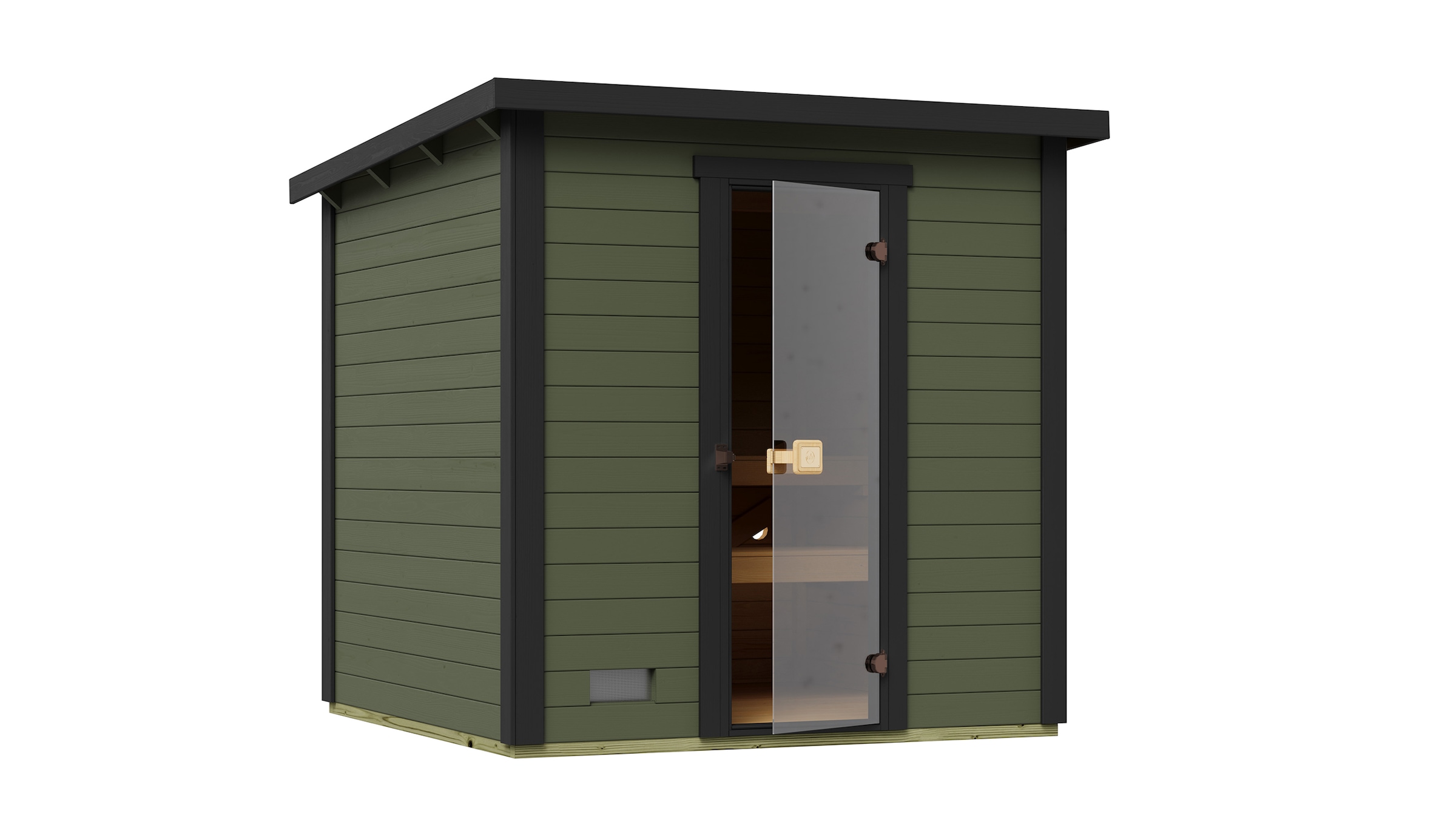 weka Saunahaus »Kaapi 3« Blockbohlen aus Fichtenholz