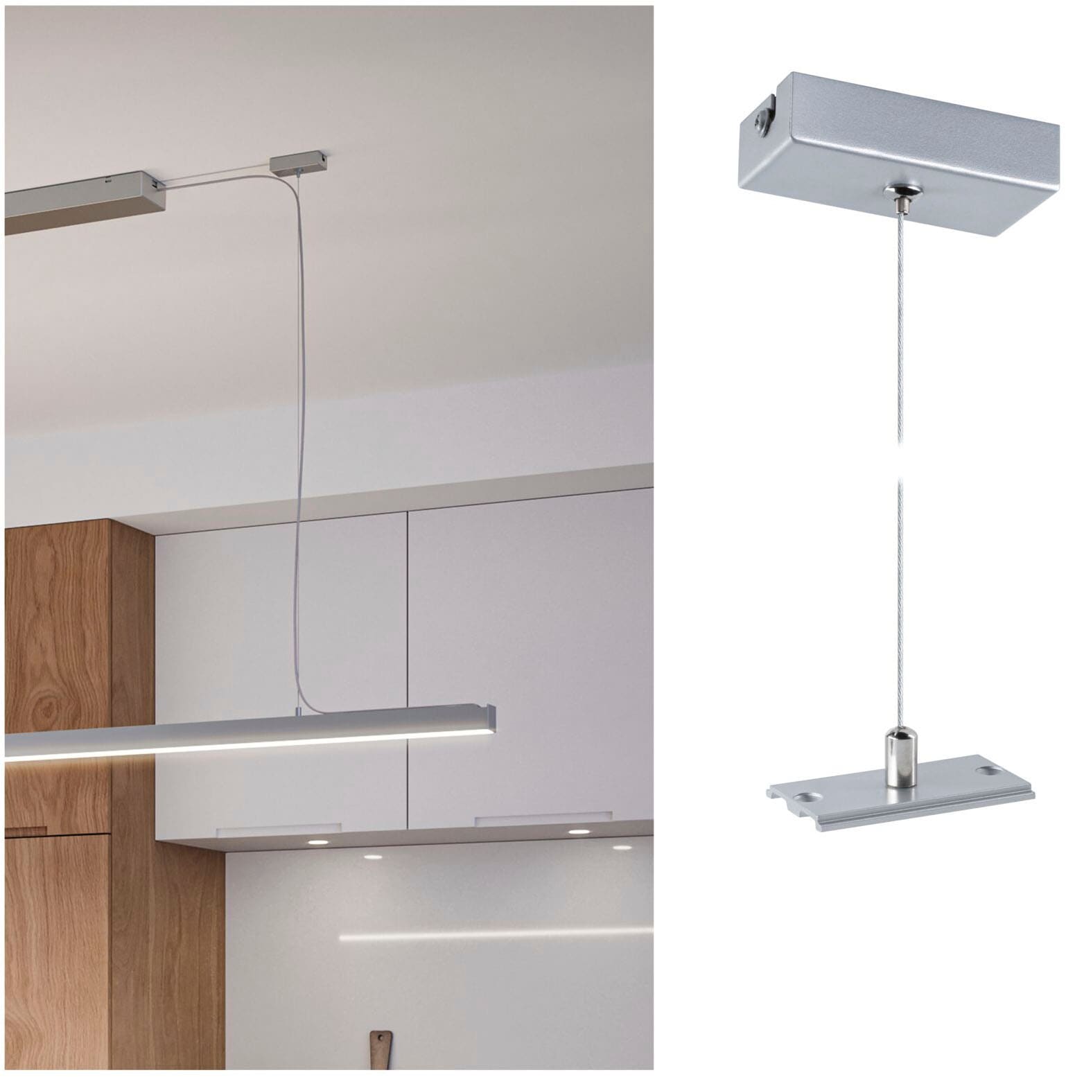 Paulmann Stromschienensystem »Linion Seilabhängung 1,5m« 1 tlg. tlg.