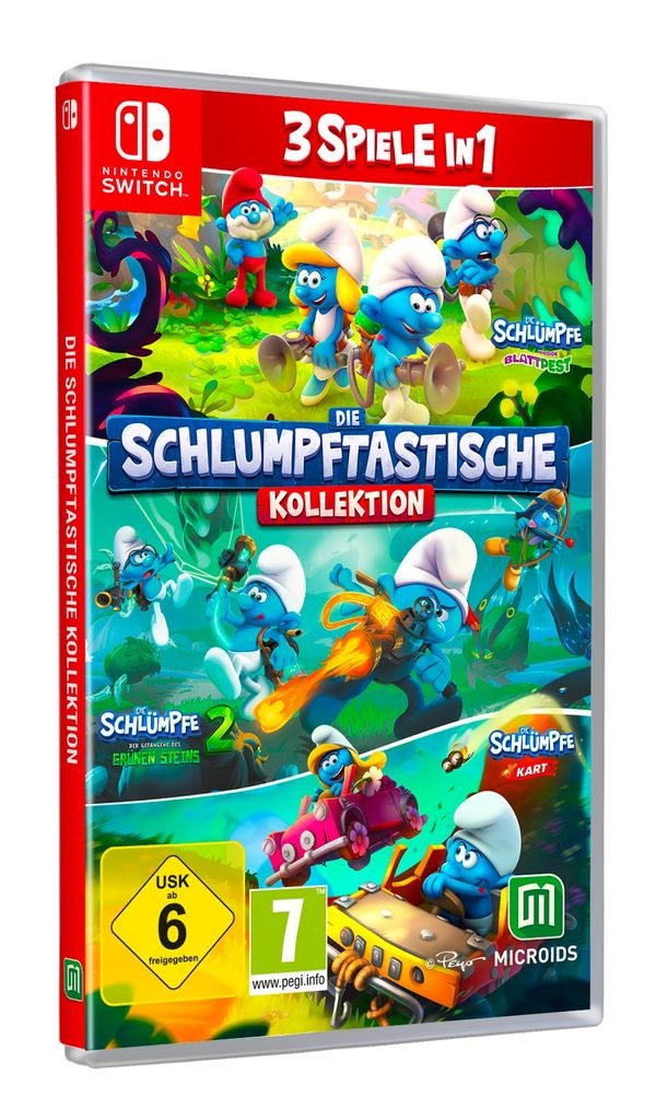 Astragon Spielesoftware »Die Schlumpftastische Kollektion - 3 Spiele in 1«, Nintendo Switch