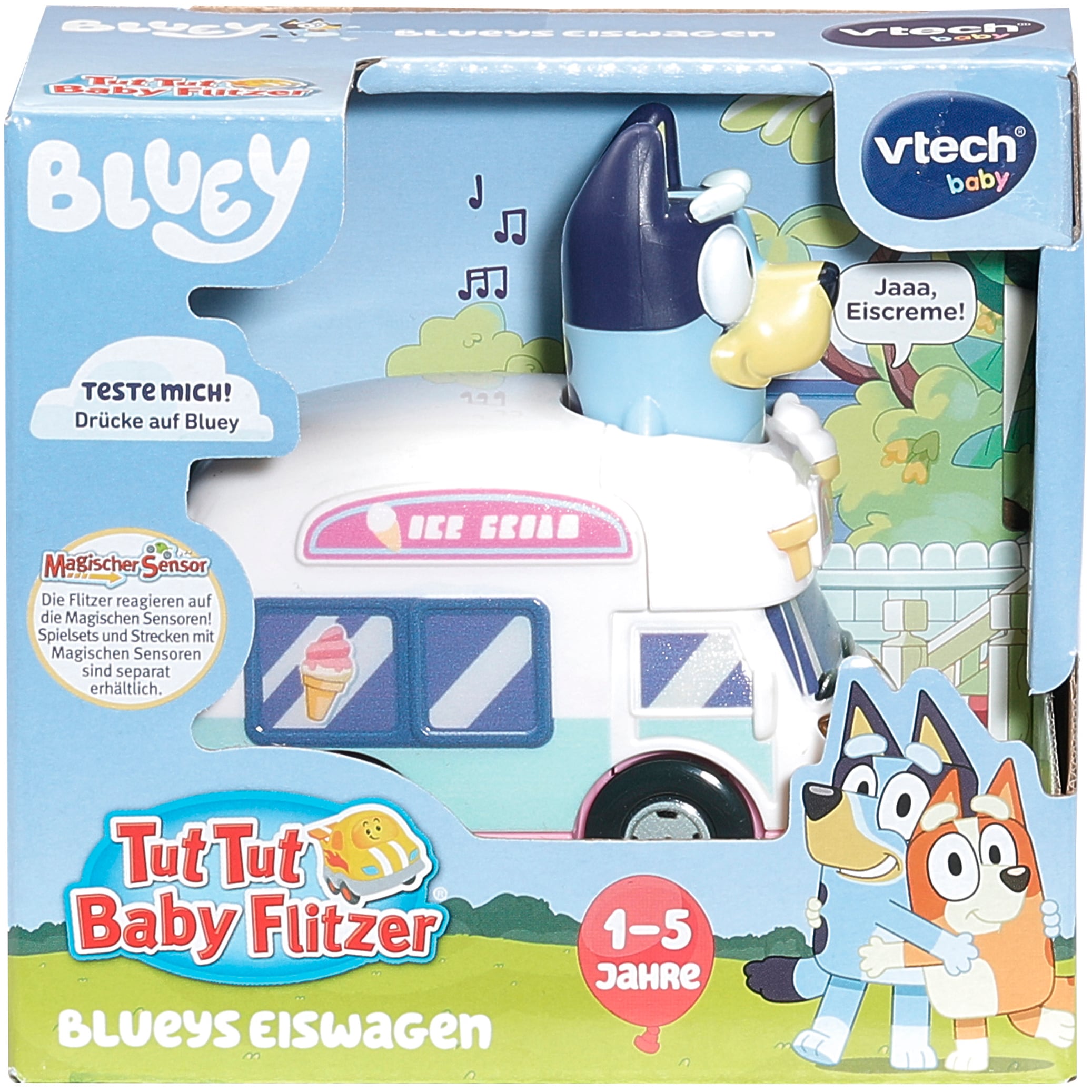 Vtech® Spielzeug-Auto »Tut Tut Baby Flitzer, Blueys Eiswagen«