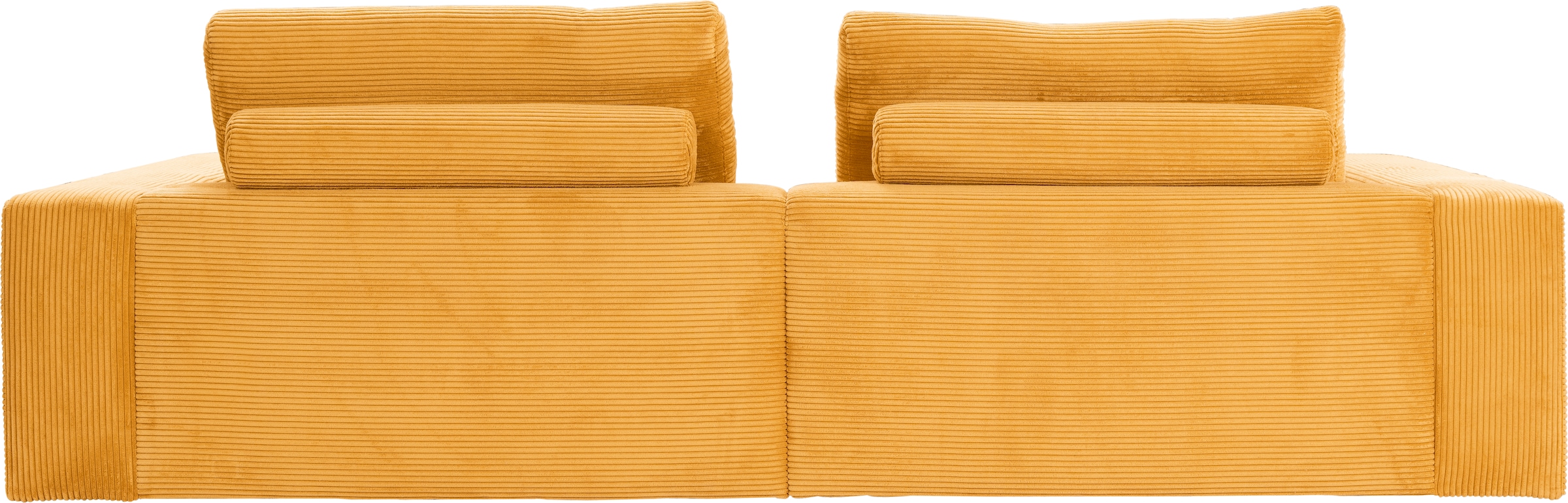 alina Big-Sofa »Sandy«, 266 cm breit und 123 cm tief, in modernem Cordstoff