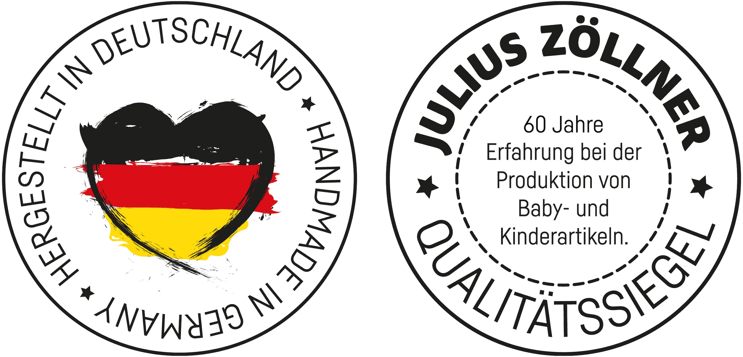Julius Zöllner Wickelauflage »2-Keil, Grey Stripes«, Made in Germany