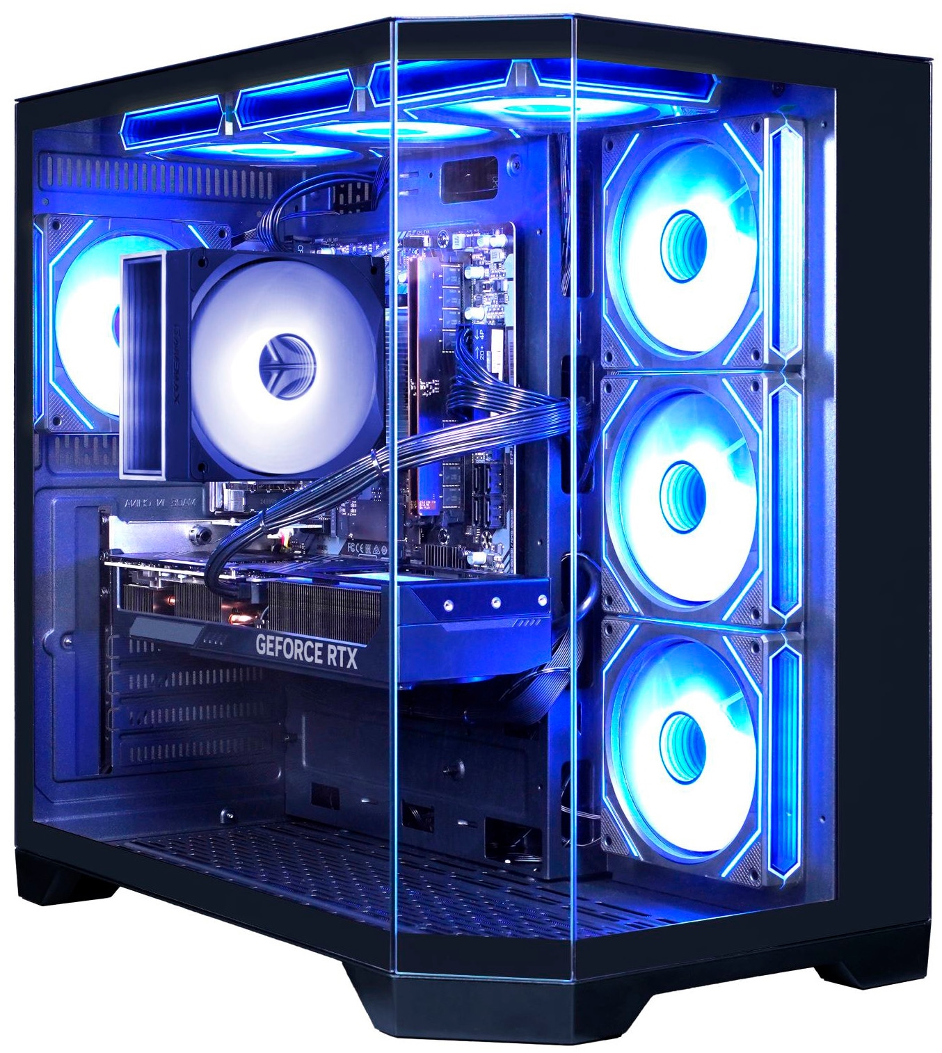 GAMEMAX Gaming-PC »HYPE-A BK 8176 Intel Core Ultra 5 245KF 32GB DDR5 1TB SSD RTX 5060Ti« Windows 11, DDR5 RAM