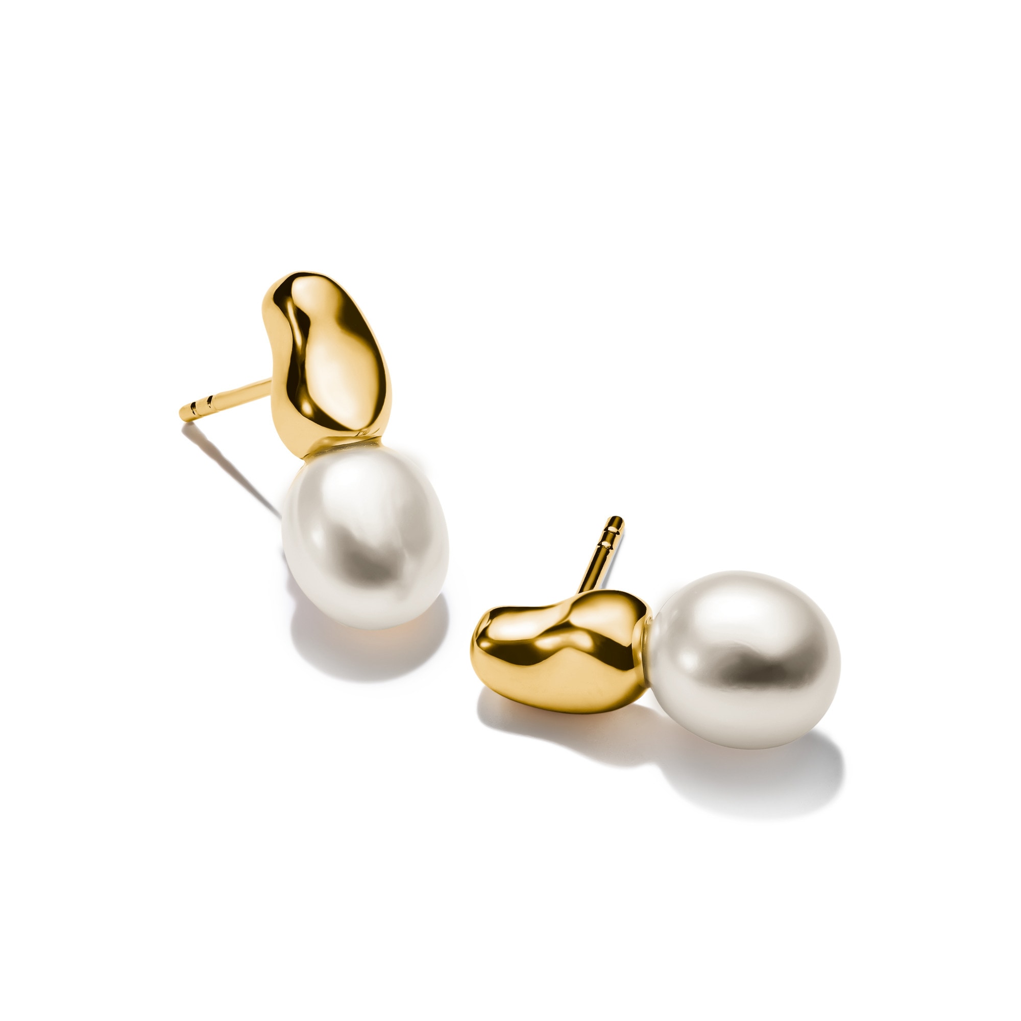 THOMAS SABO Paar Ohrstecker »Natural Beauty Ohrstecker kleine, Bold Elegance, H2320-430-14«, mit Süßwasserzuchtperle