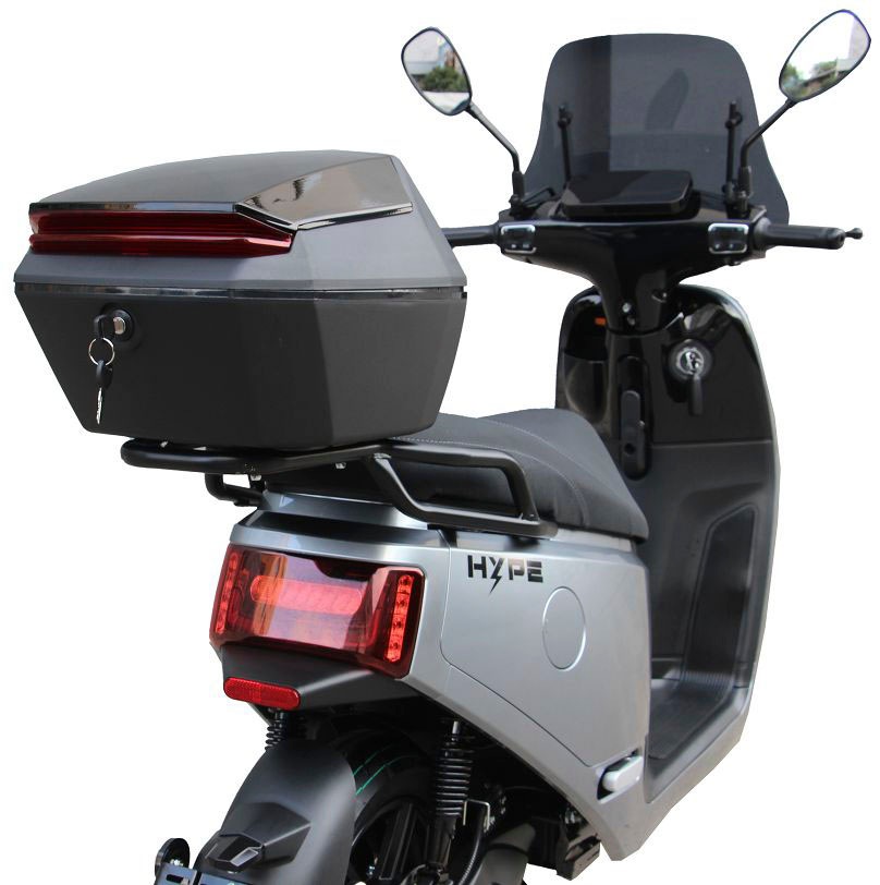GreenStreet E-Motorroller »HYPE 3000 W 85 km/h inkl. Windschild + Topcase«, bis zu 90 km Reichweite, mit USB-Anschluss und Keyless-System