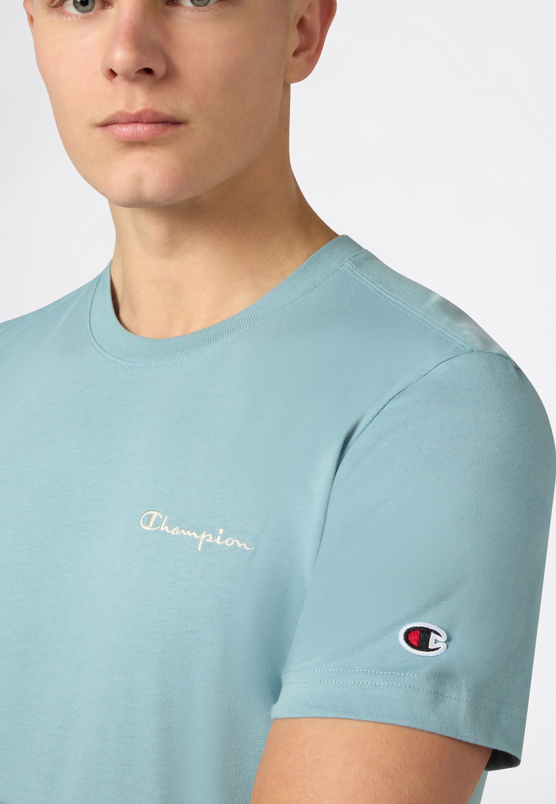 Champion T-Shirt »Icons Tee« sportliche Passform, Kurzarm, für Sportmode und Freizeit