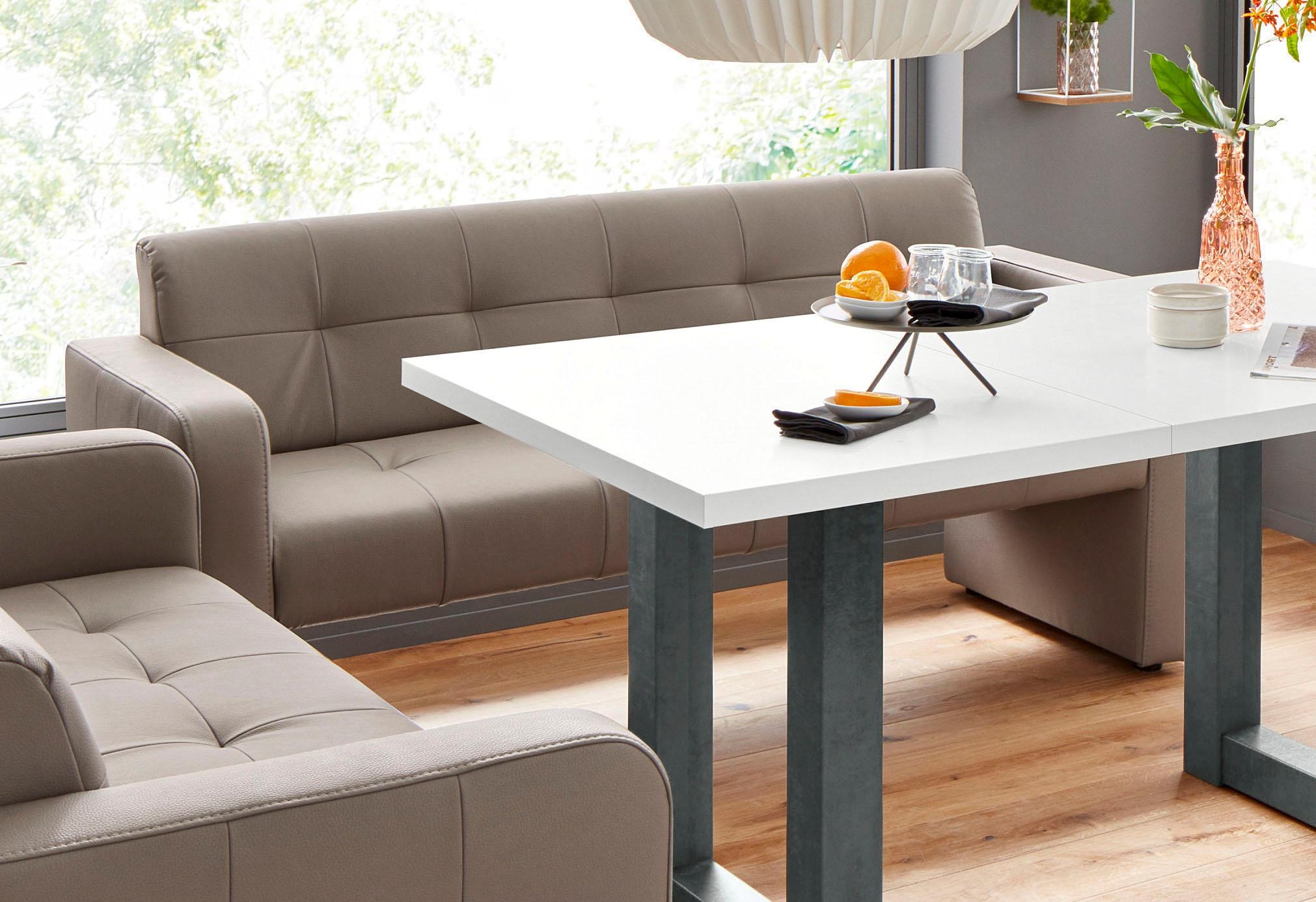 exxpo - sofa fashion Polsterbank »Barista Küchensofa mit Komfortsitzhöhe 49cm«, tolle Detailverarbeitung, frei im Raum stellbar