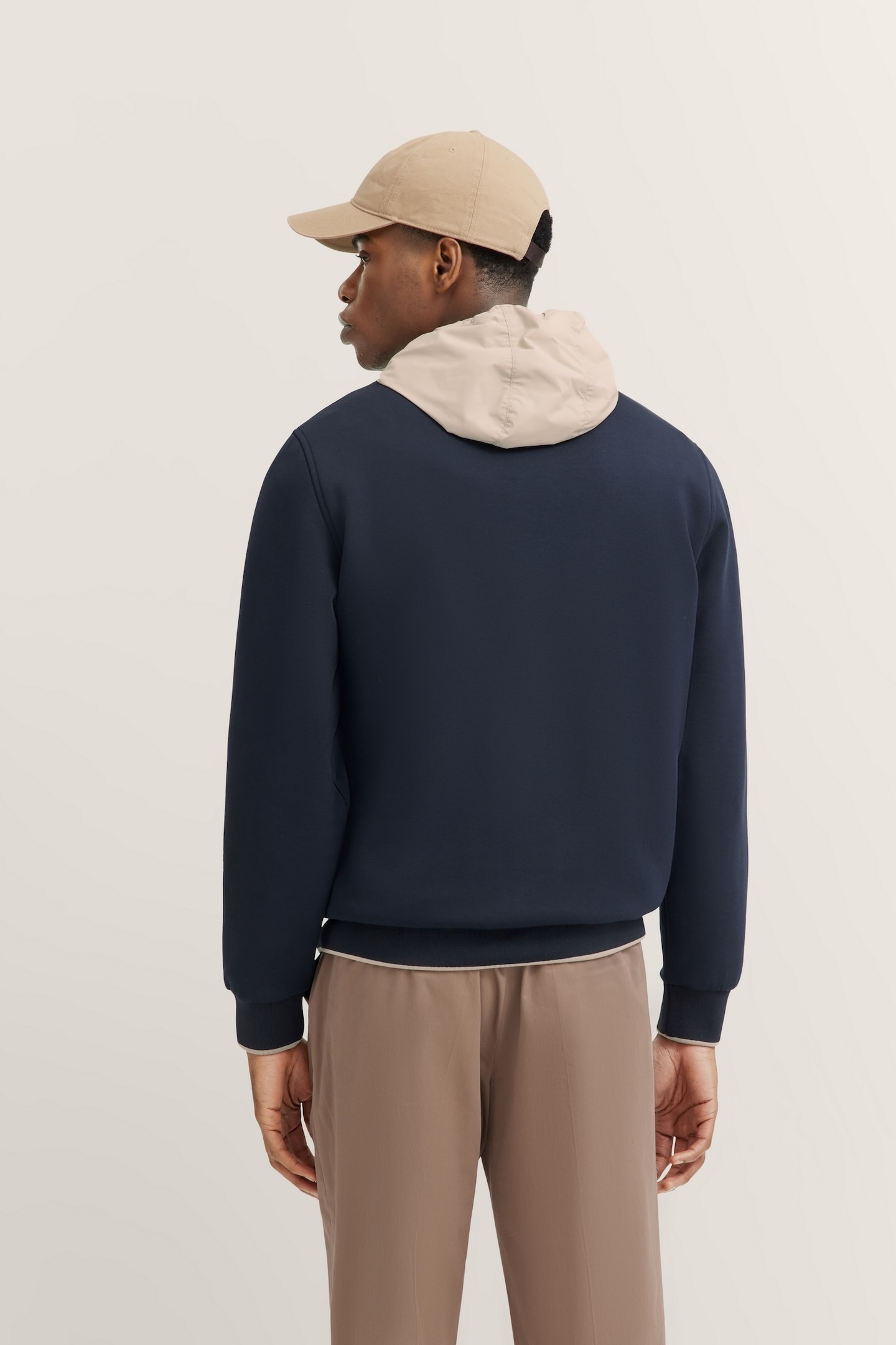 bugatti Sweatjacke, mit sportlichem Collegekragen