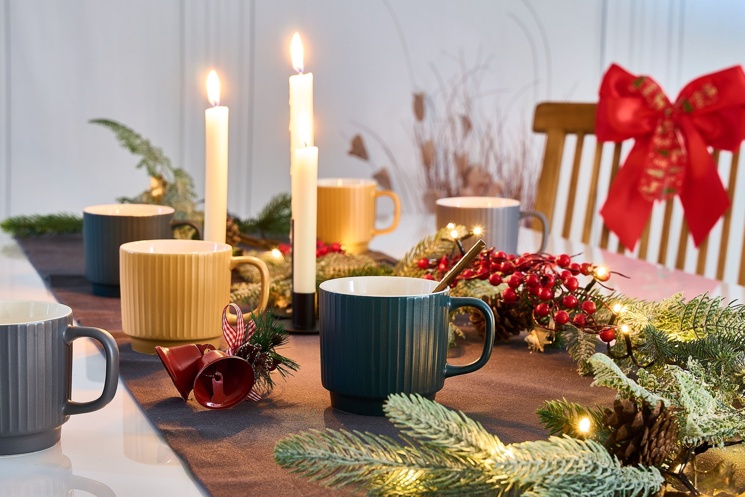 Retsch Arzberg Becher »NATURE« reliefiertes Porzellan mit kleinem Standfuß günstig online kaufen