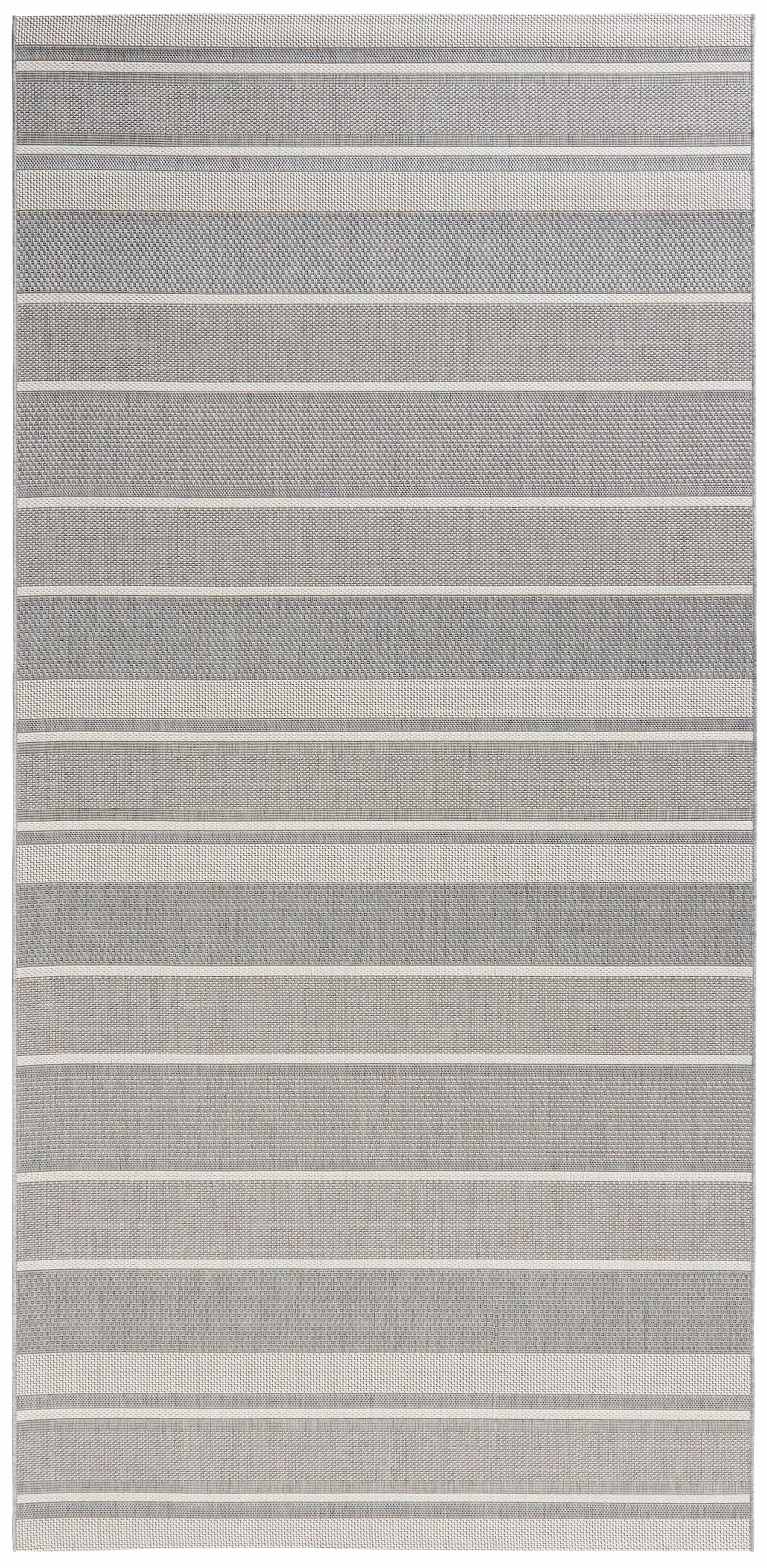 NORTHRUGS Läufer »Strap«, rechteckig, 8 mm Höhe, In- & Outdoor, Teppich, Streifen, Balkon, Terrasse, Garten, Wohnzimmer
