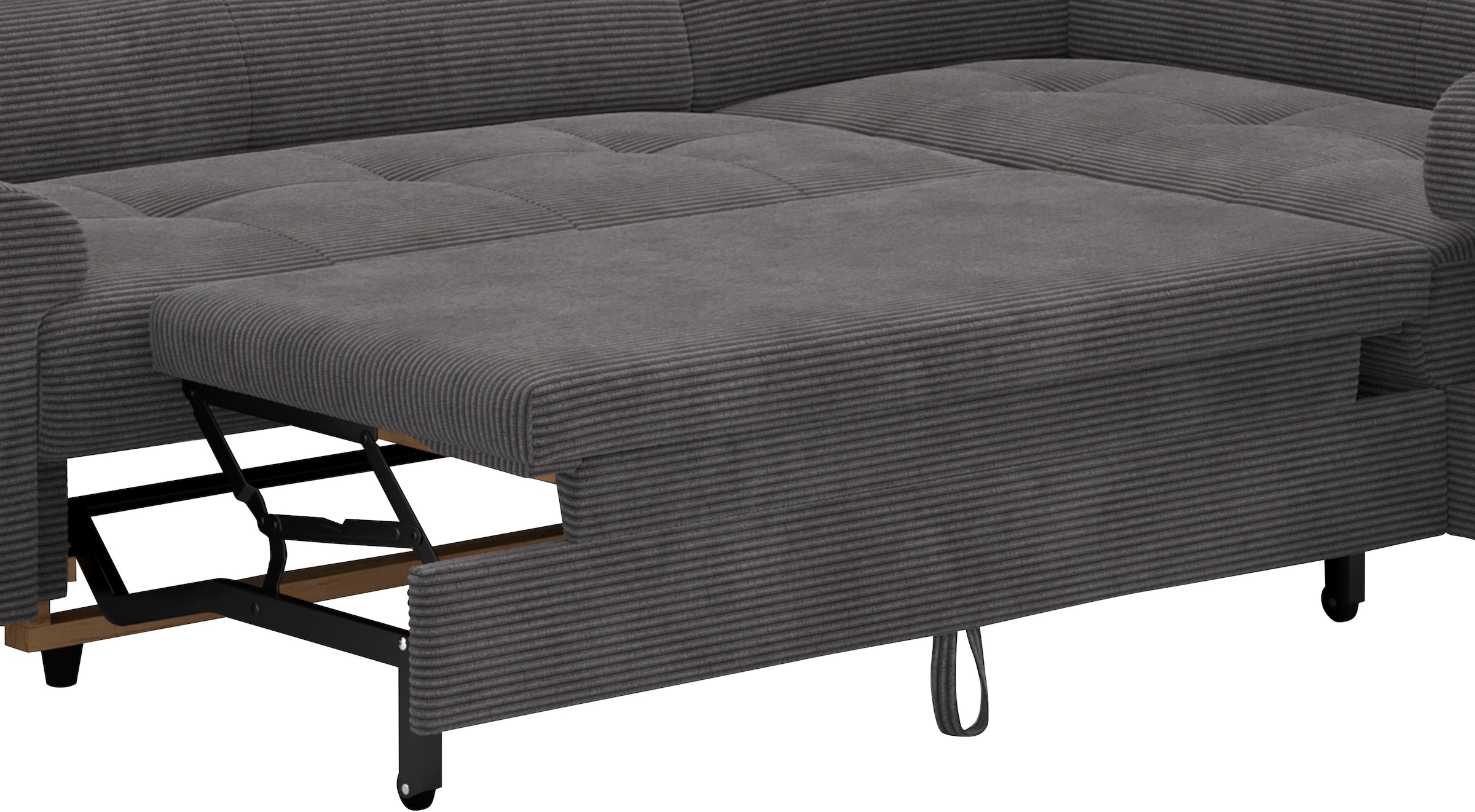 COTTA Ecksofa »Aura L-Form«, mit Schlaffunktion, Bettkasten und Kopfteilverstellung