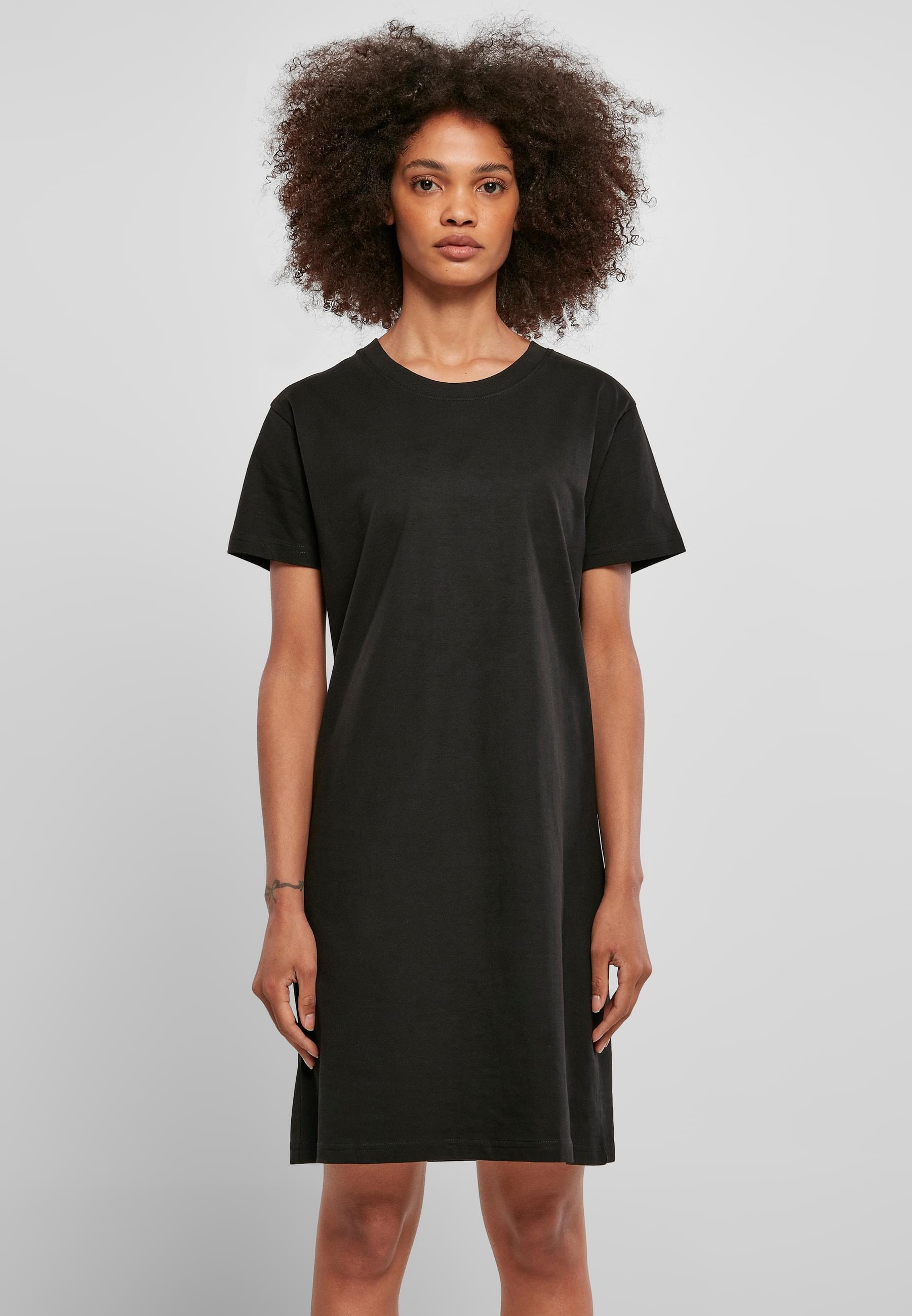 URBAN CLASSICS Shirtkleid »Urban Classics Damen Ladies Recycled Cotton Boxy Tee Dress« 1 Stk. tlg.