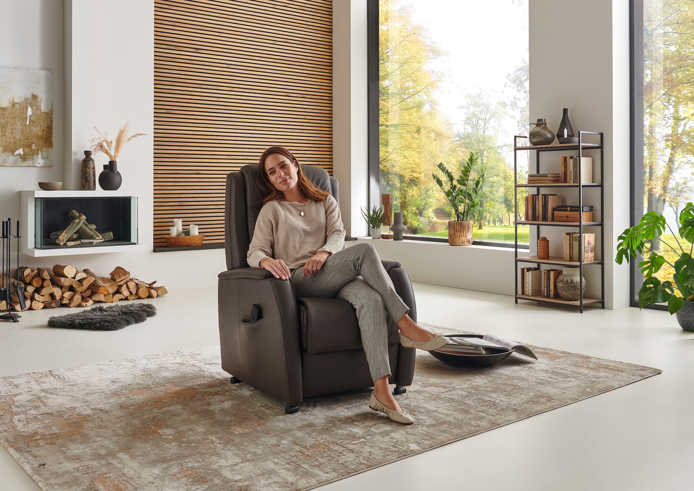 HUKLA Sessel »HU-RV15038« Wahlweise 1- oder 2-motorische Verstellung, inkl. günstig online kaufen