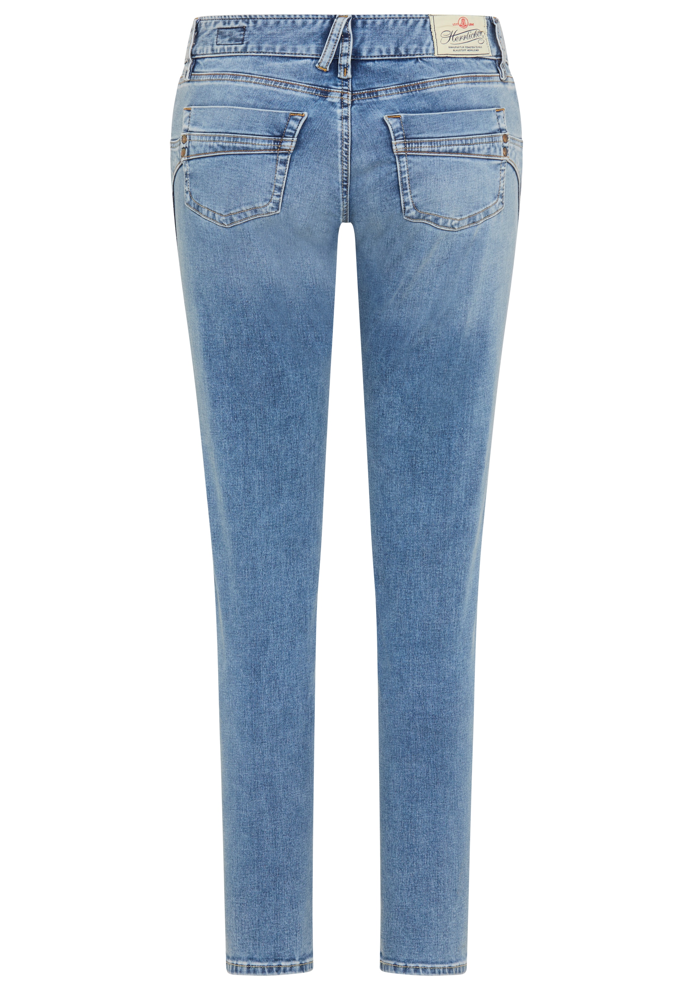 Herrlicher Slim-fit-Jeans »Touch Slim Denim« mit besonderer Nahtführung