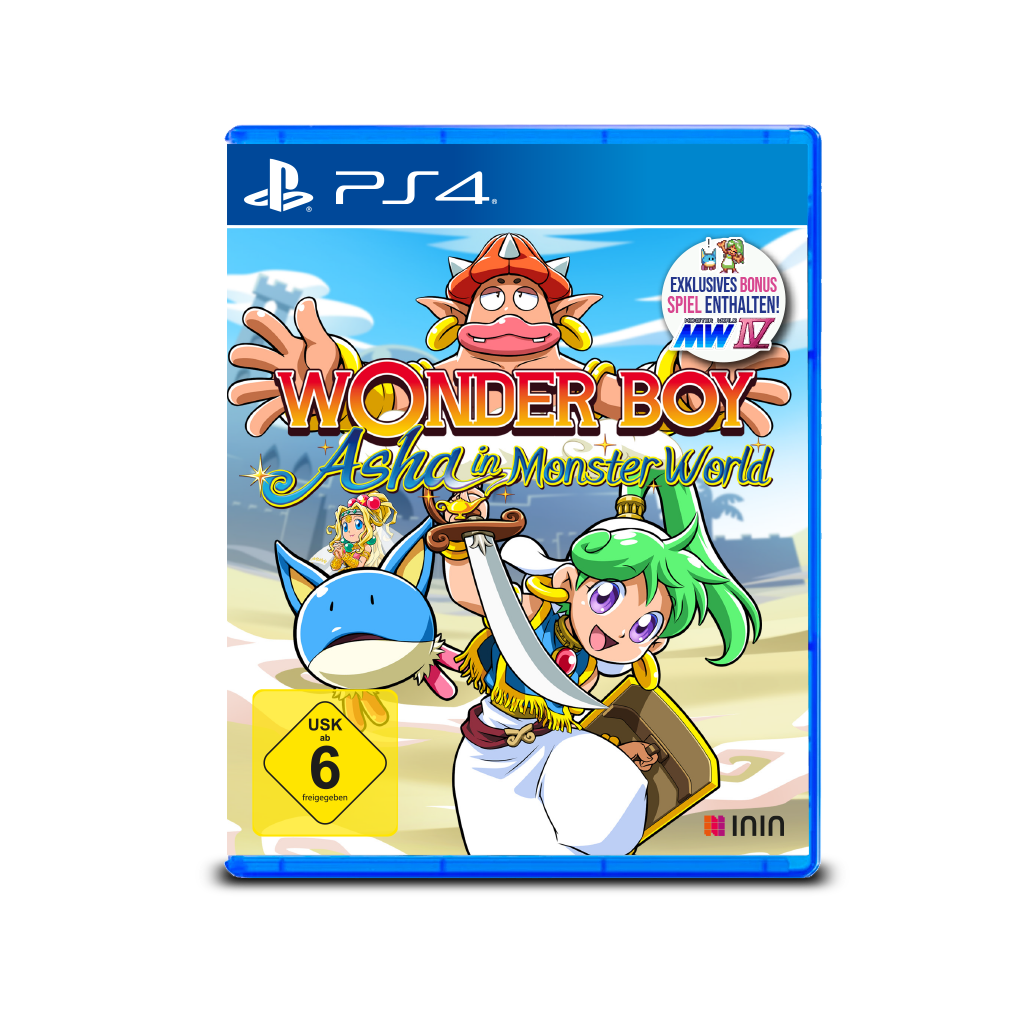 PlayStation 4 Spielesoftware »Wonder Boy: Asha in Monster World«, PlayStation 4