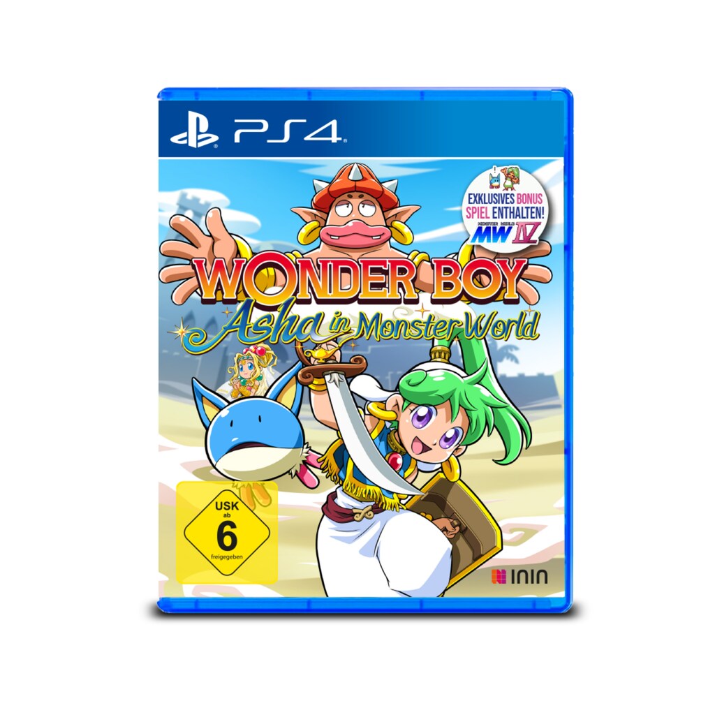 PlayStation 4 Spielesoftware »Wonder Boy: Asha in Monster World«, PlayStation 4