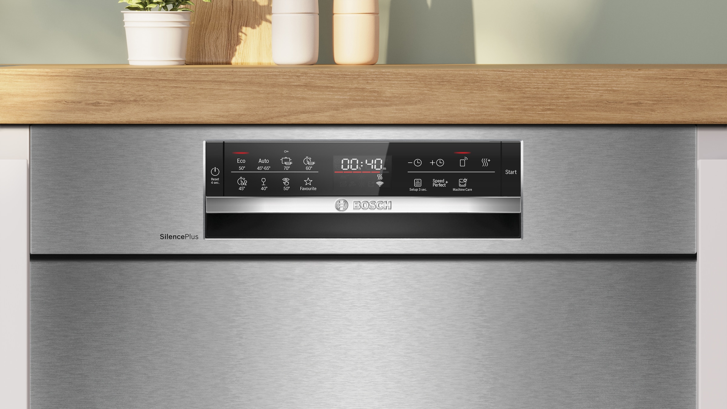 BOSCH Unterbaugeschirrspüler Serie 6 »SMU6ECS12E«, 14 Maßgedecke