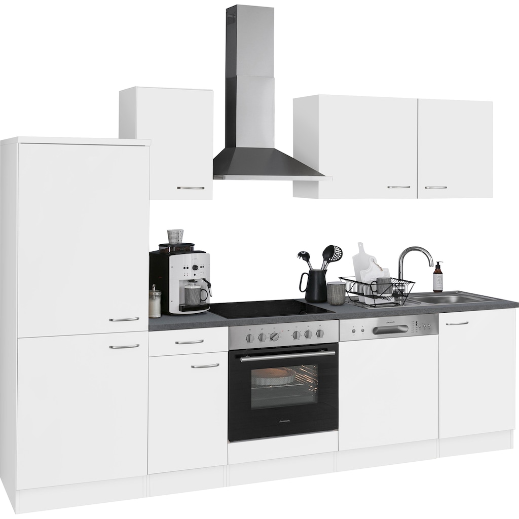 OPTIFIT Küchenzeile »Parare«, Breite 210 bzw. 270 cm, mit Hanseatic E-Geräten