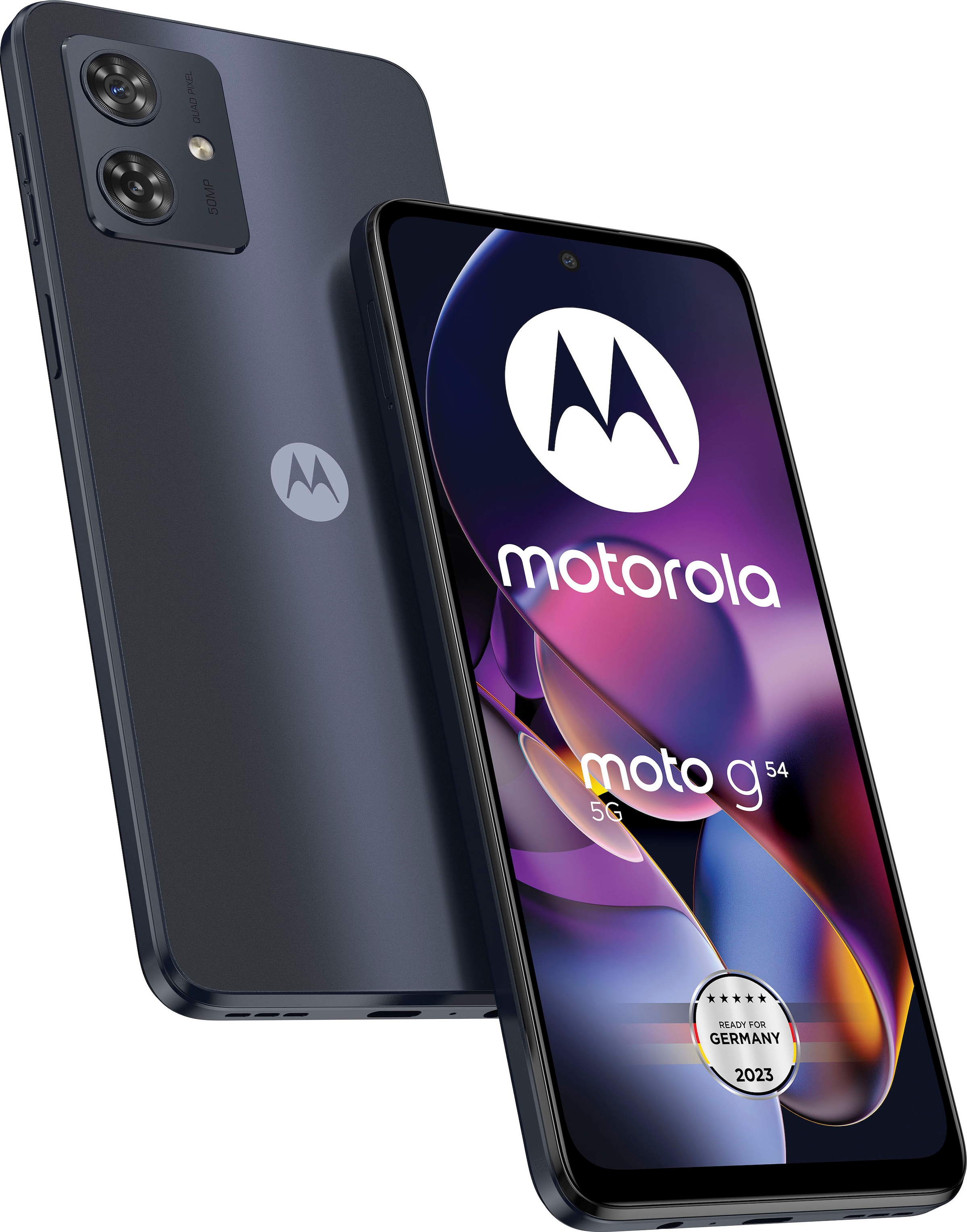 Motorola Smartphone »MOTOROLA moto g54«, mint grün, 16,51 cm/6,5 Zoll, 256 GB  Speicherplatz, 50 MP Kamera auf Raten bestellen