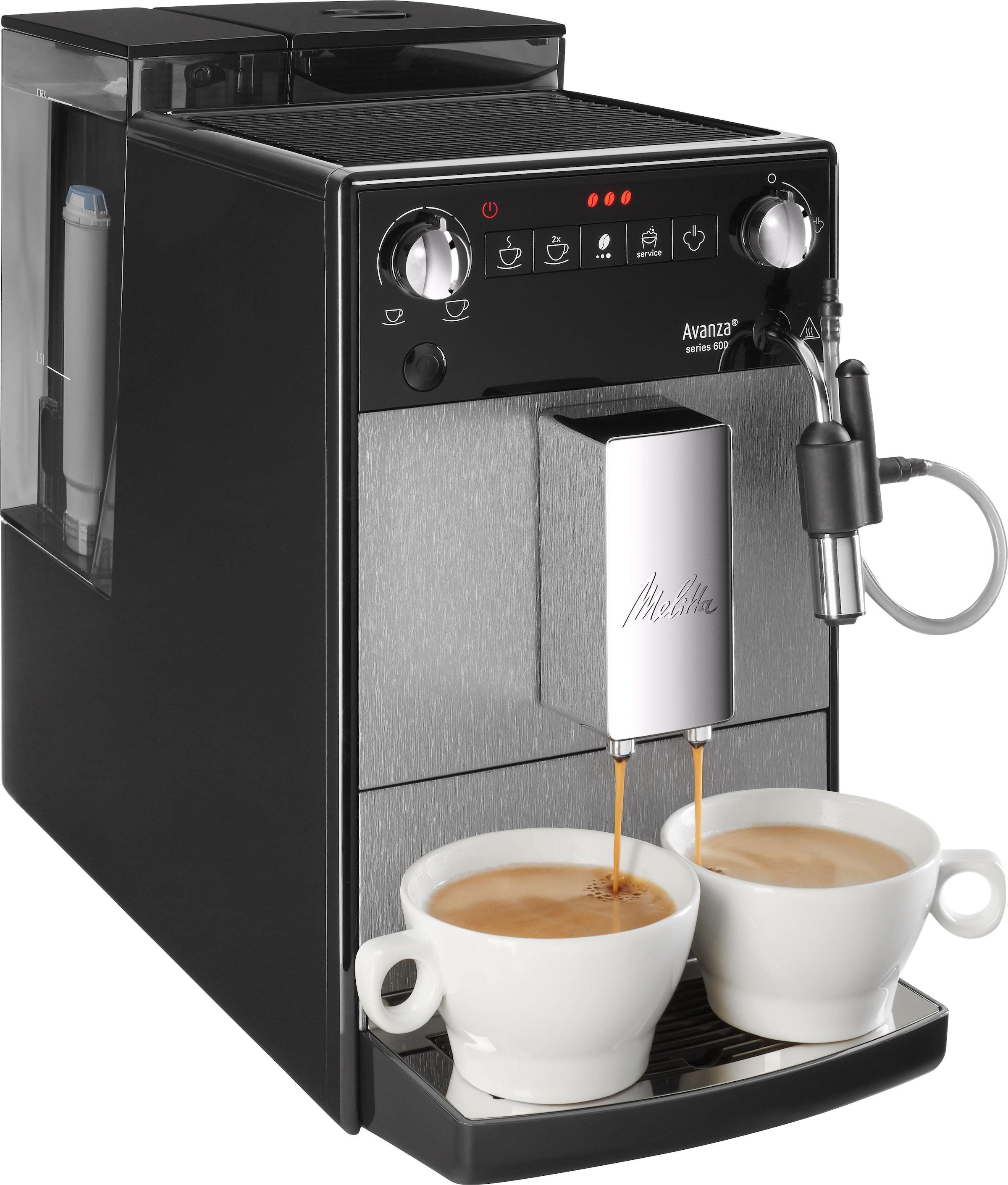 2. Bild von Melitta Kaffeevollautomat »Avanza® F270-100 Mystic Titan«, Kompakt, aber XL Wassertank & XL Bohnenbehälter, Milchschaum-System