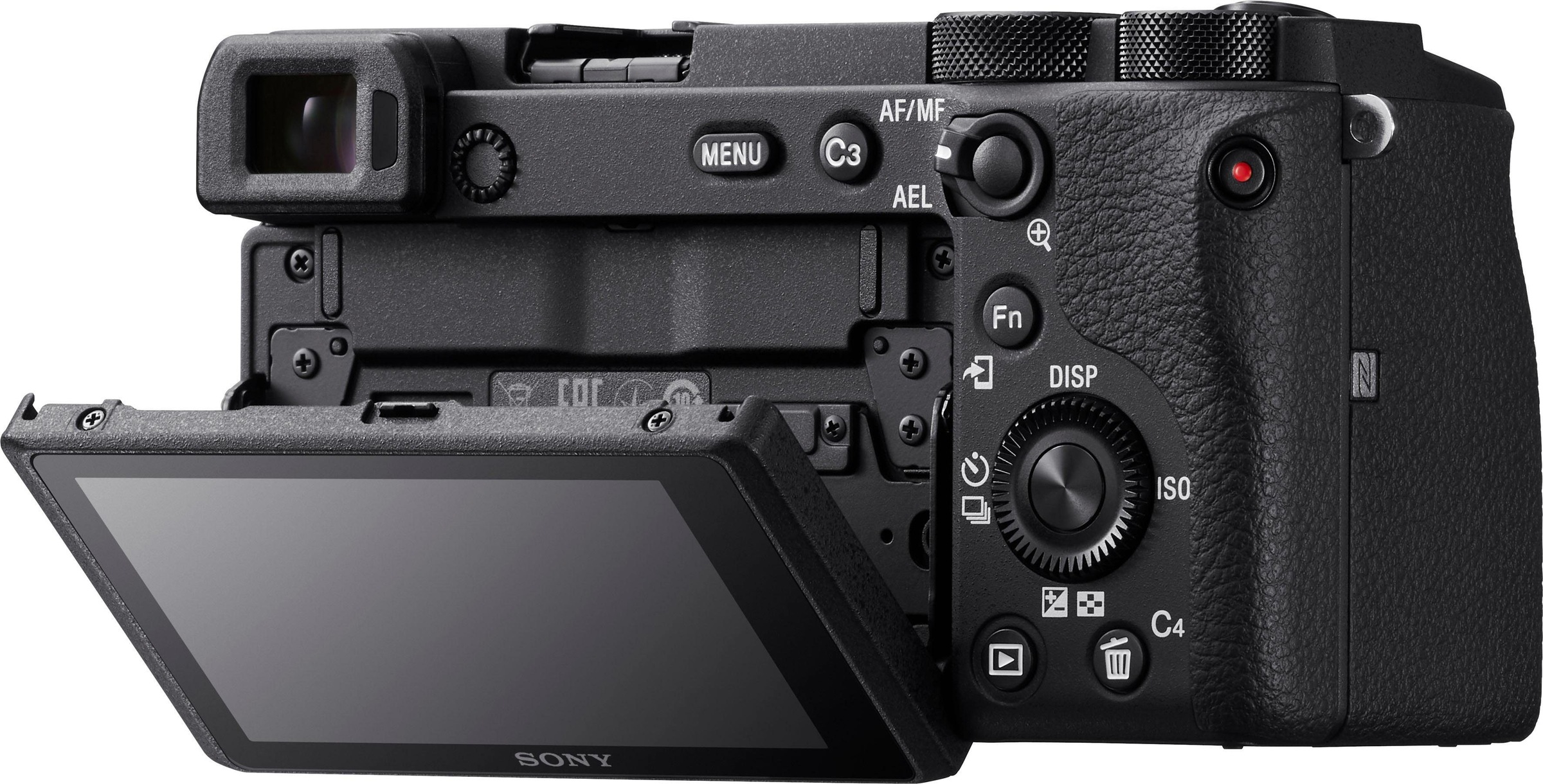 Sony Systemkamera »ILCE-6600B - Alpha 6600 E-Mount«, 24,2 MP, 4K Video, 180° Klapp-Display, NFC, nur Gehäuse