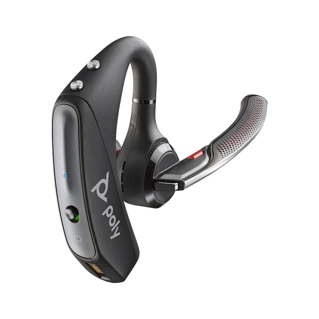 Poly Wireless-Headset »Bluetooth Headset Voyager 5200 ohne Ladeetui«, Bluetooth