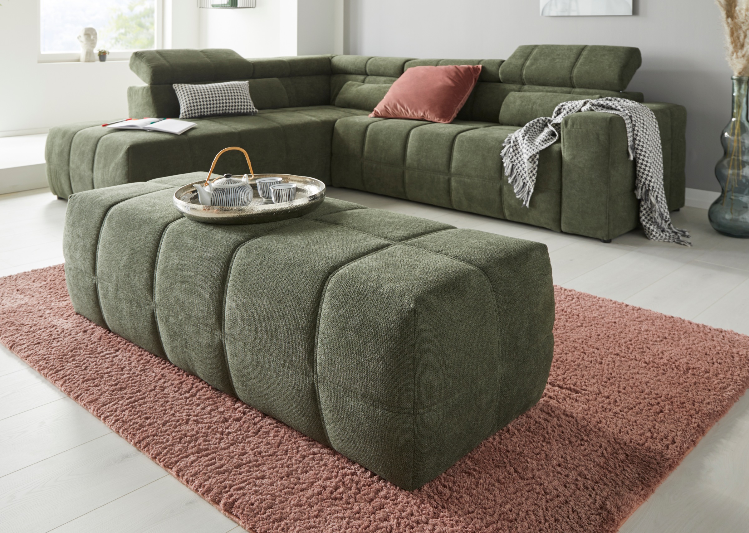 DOMO collection Hocker »Brandon«, große Ausführung passend zu "Brandon" günstig online kaufen