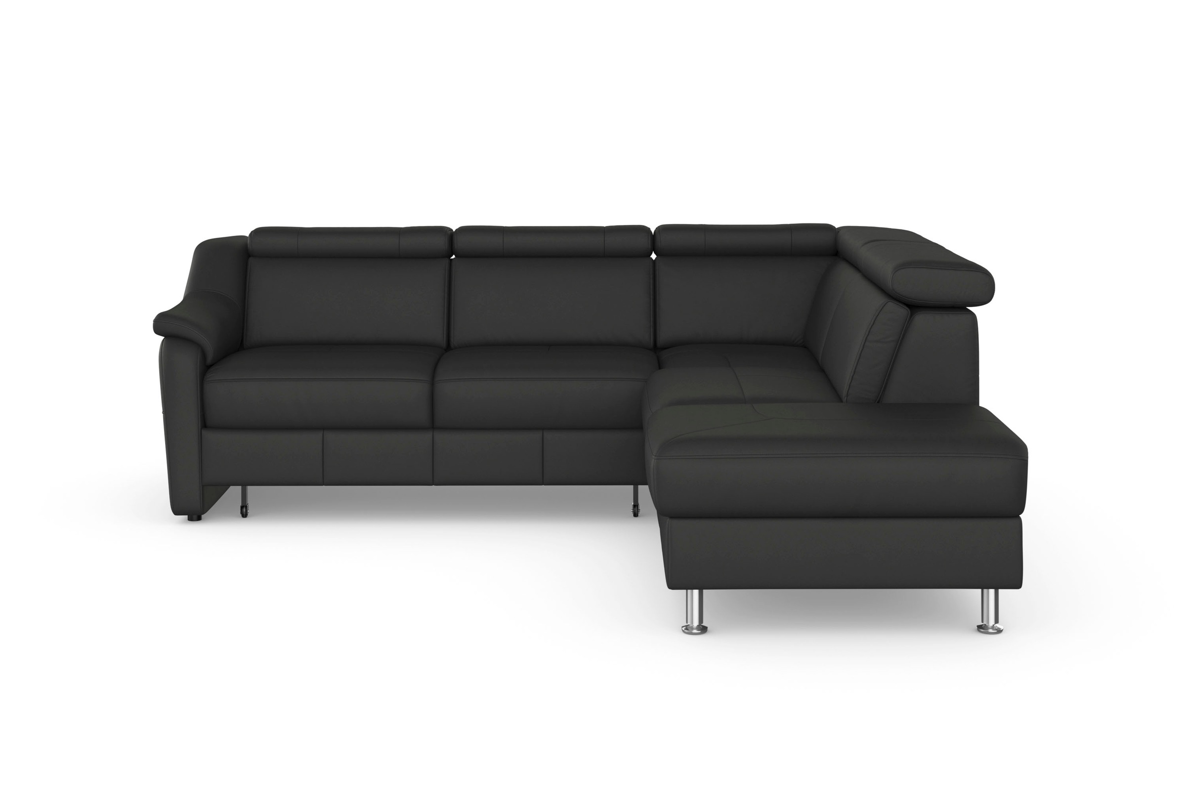 sit&more Ecksofa »Freetown L-Form«, inklusive Kopfteilverstellung und komfortablem Federkern