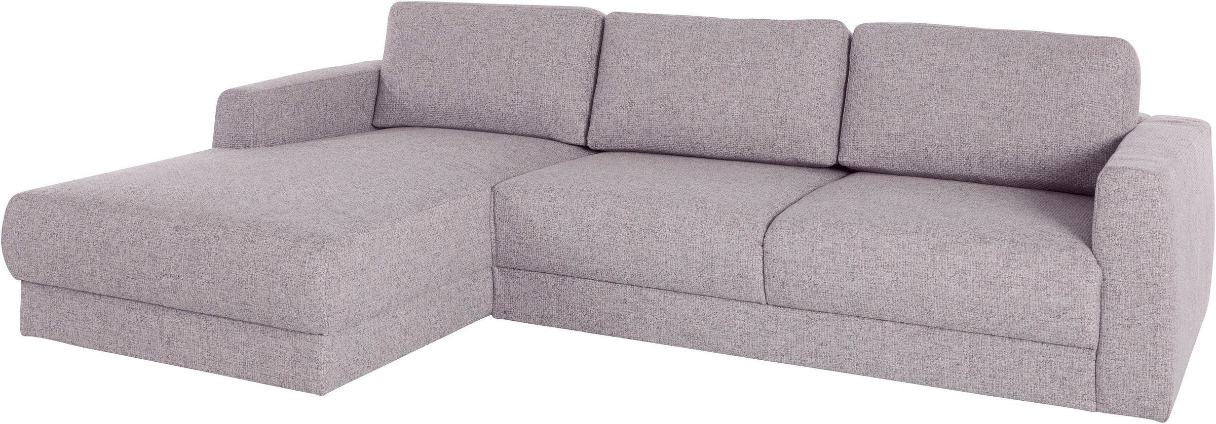 andas Ecksofa »Hobro L-Form«, in 3 Bezugsqualitäten in vielen Farben, Desig günstig online kaufen