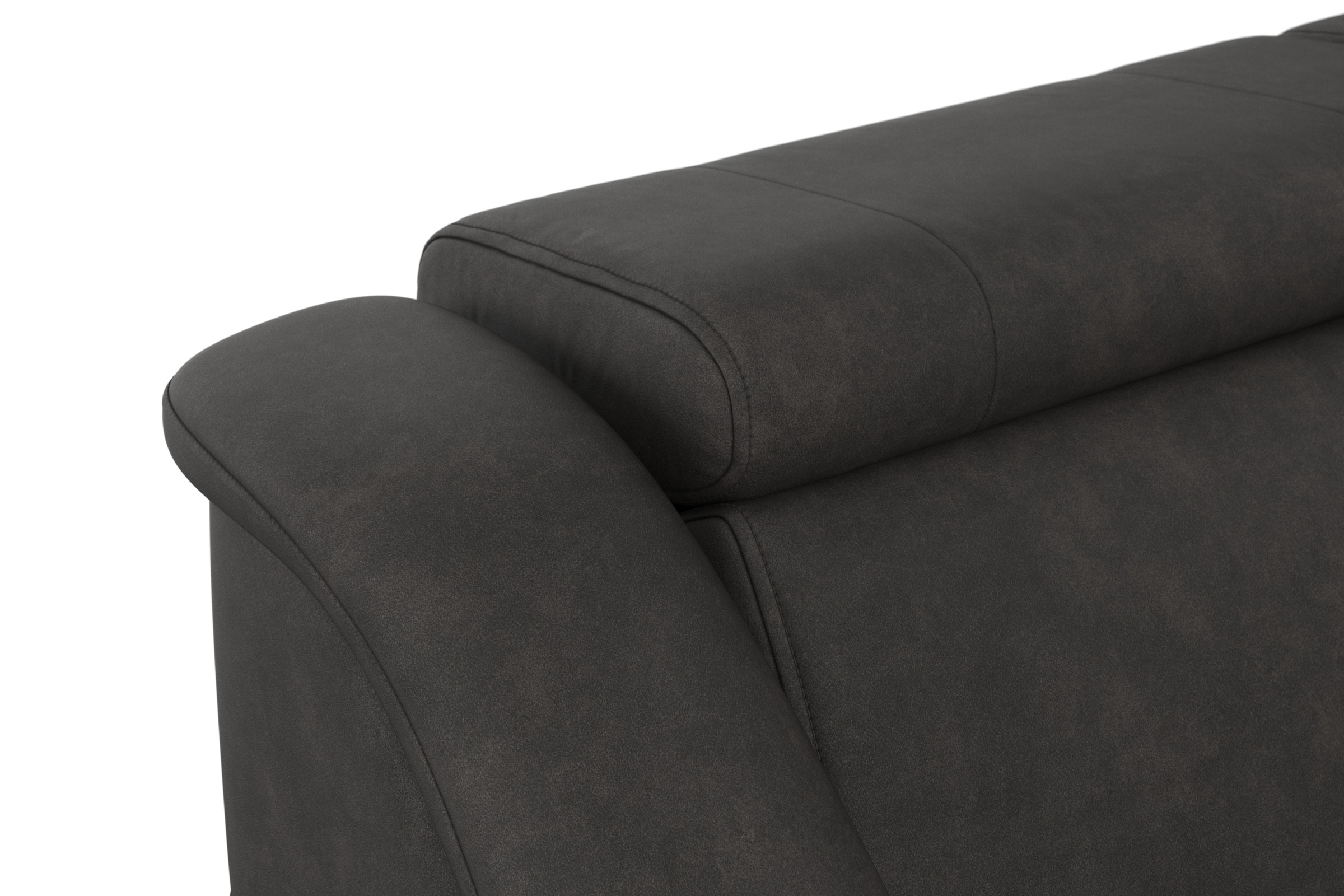 sit&more Ecksofa »Freetown L-Form«, inklusive Kopfteilverstellung und komfortablem Federkern