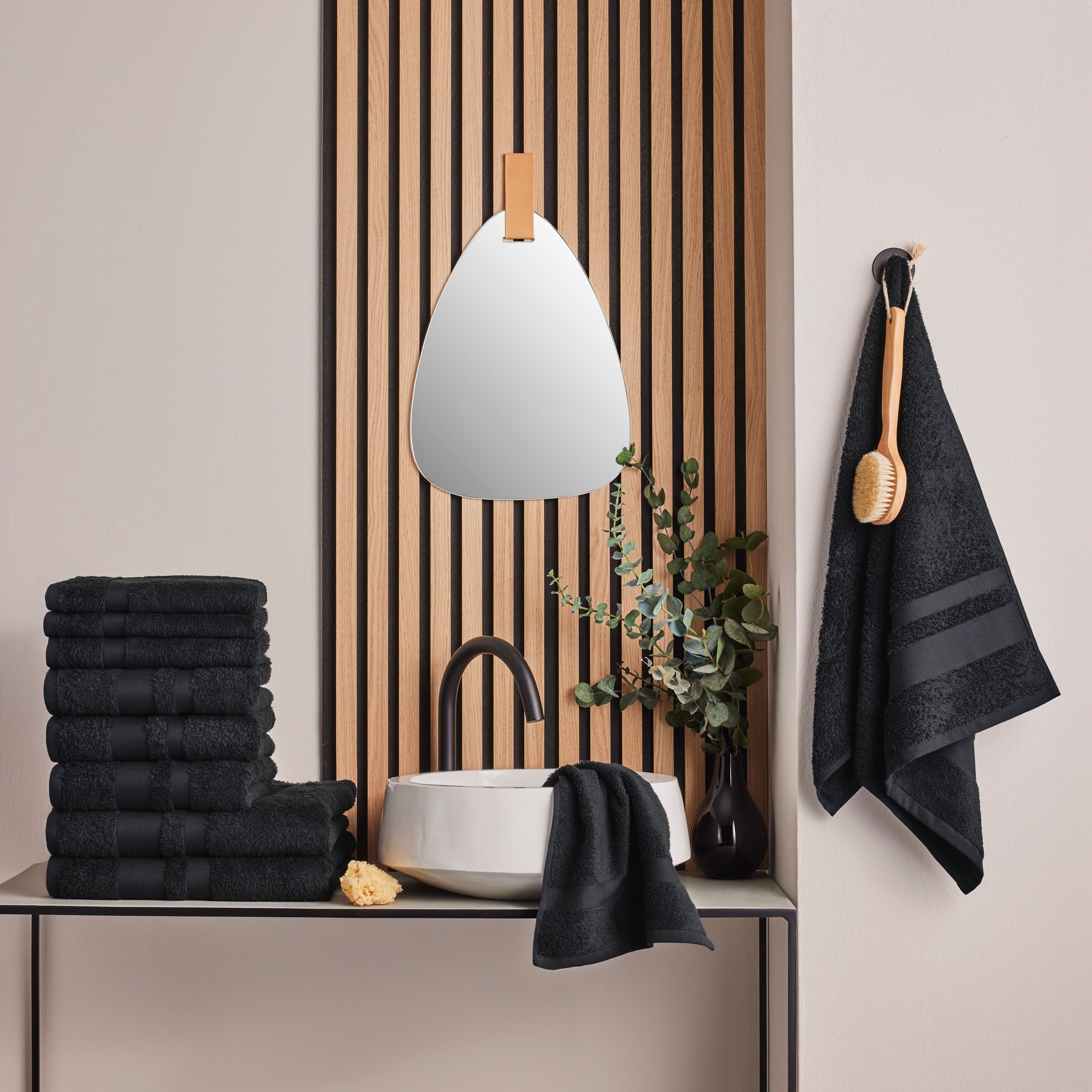 my home Handtuch Set »Vanessa Premium 550 g/m², Duschtücher, Handtücher & Gästetücher«, Set, 10 tlg., Walkfrottee, 10-tlg Premium Handtuch-Set, 100% Baumwolle, weich, saugstark