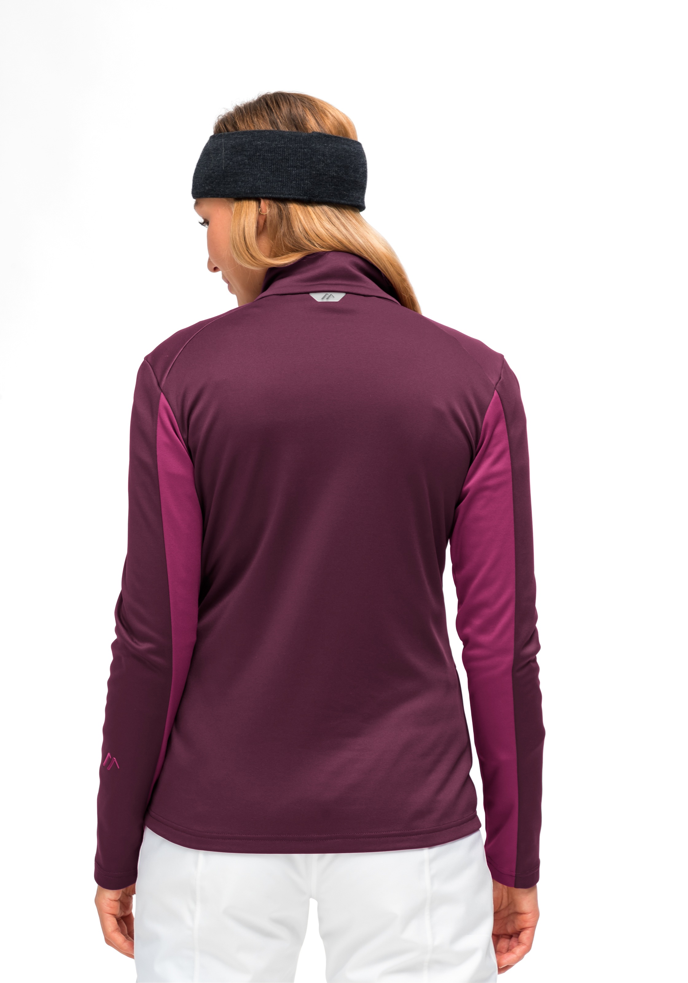 Maier Sports Fleecejacke »Purga Jacket«, Damen Midlayer, Fleece mit aufgerauter Innenseite