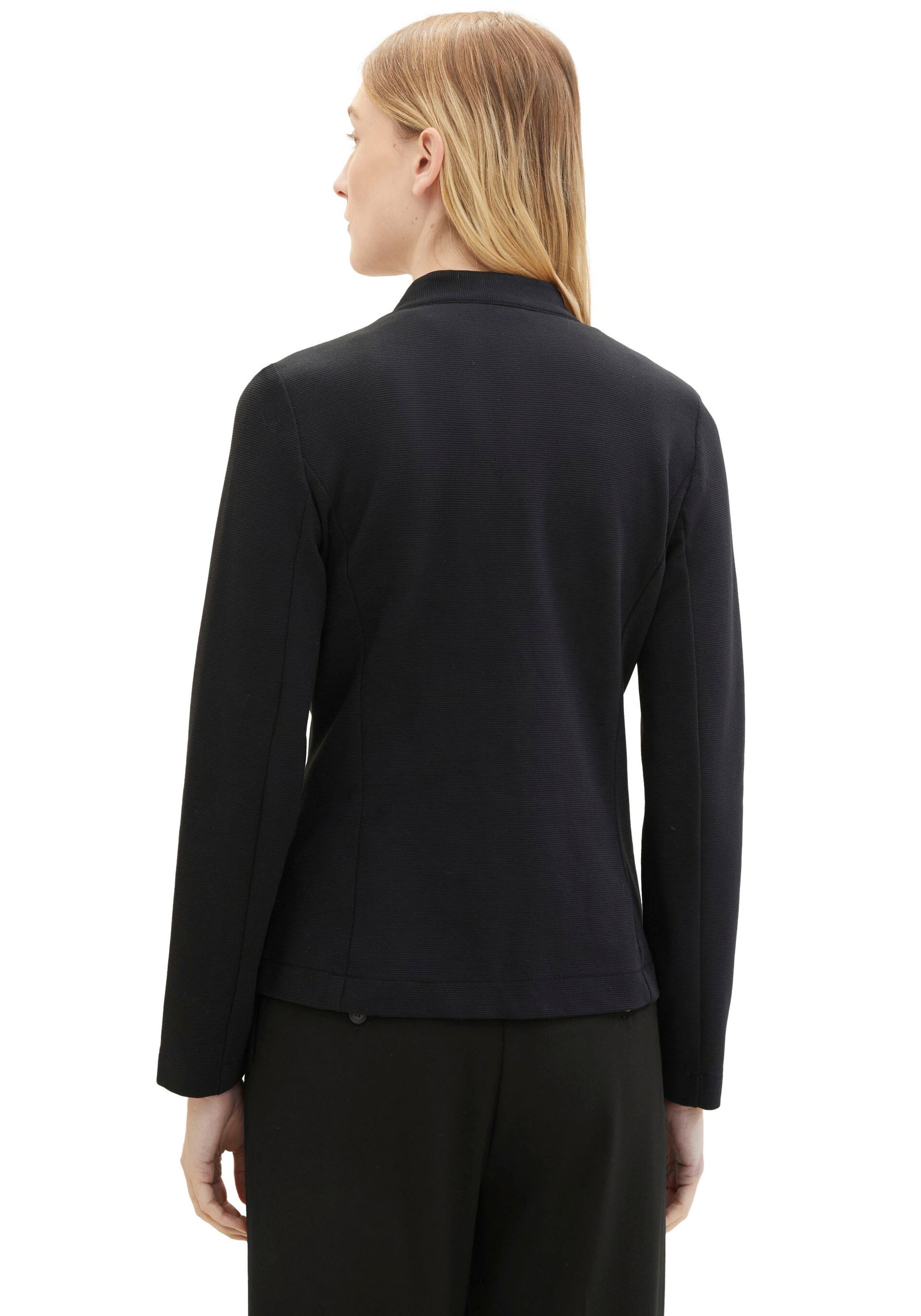 TOM TAILOR Sweatblazer »Ottoman«, mit aufgesetzten Taschen und Struktur