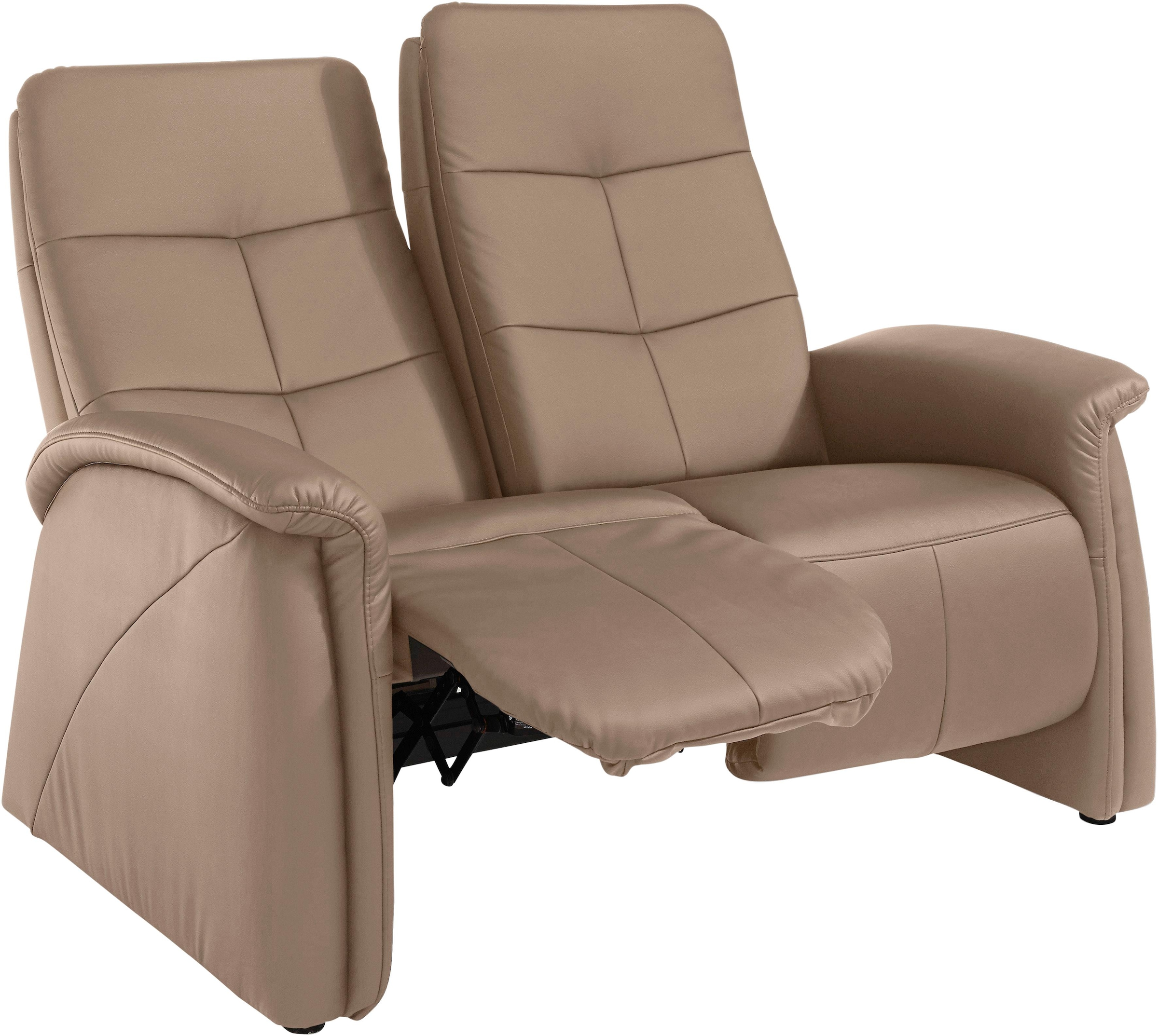 exxpo - sofa fashion Sofa »Tivoli, Kinosofa, bequem und komfortabel durch die Relaxfunktion«, (2-sitzig), schmale Armlehnen