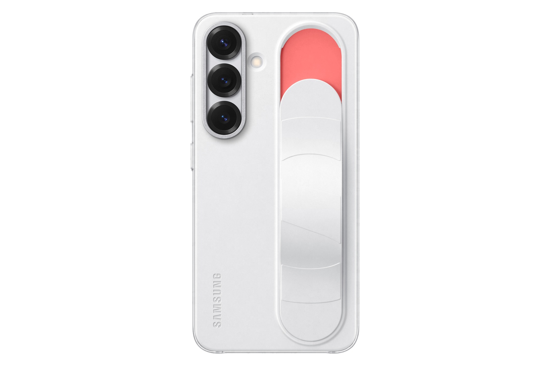 Samsung Handyhülle »Standing Grip Case für Samsung Galaxy S25«, Backcover, Schutzhülle, Handyschutzhülle, Case, Schutzcase, stoßfest