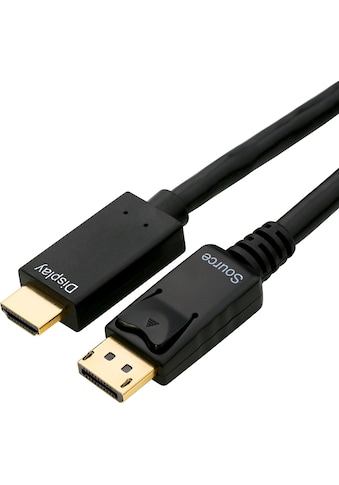 Audio- & Video-Kabel »DisplayPort, HDMI Kabel, mehrfach geschirmt, verschiedene...