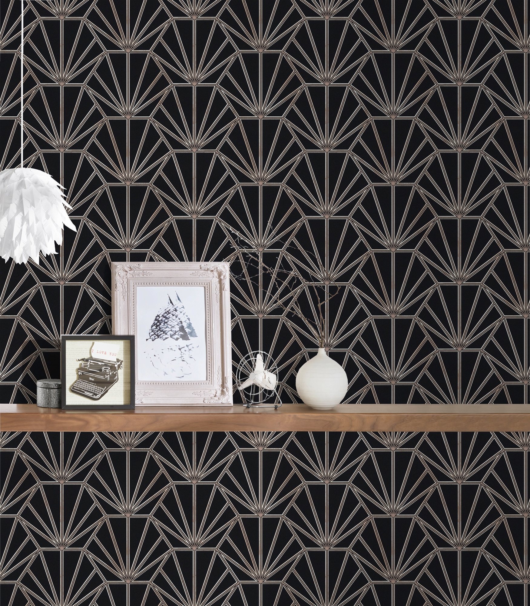 Daniel Hechter Vliestapete, grafisch-geometrisch-gemustert, Designertapete Tapete Geometrisch Tapeten Wohnzimmer Schlafzimmer Flur