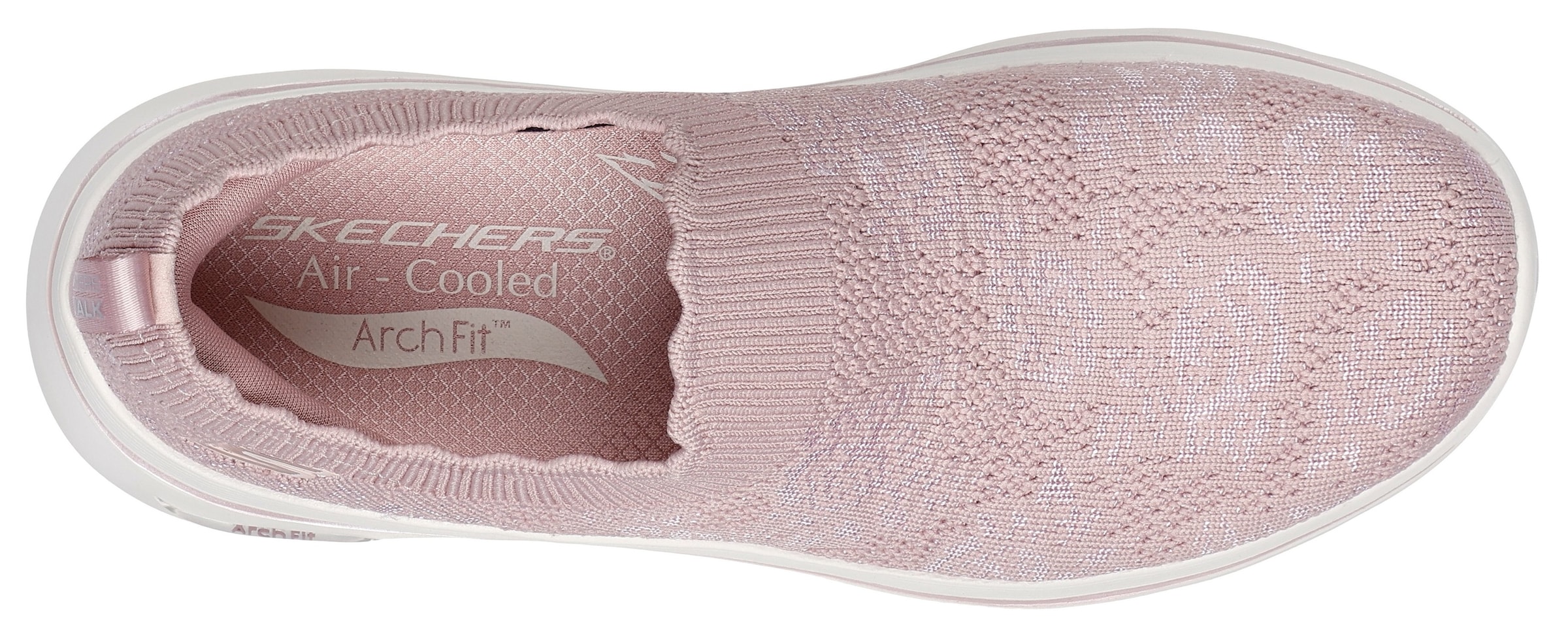 Skechers Slip-On Sneaker »GO WALK ARCH FIT 2.0-ROSA LINDA«, Trainingsschuh, Schnürschuh mit rückfederndem Ultra Go