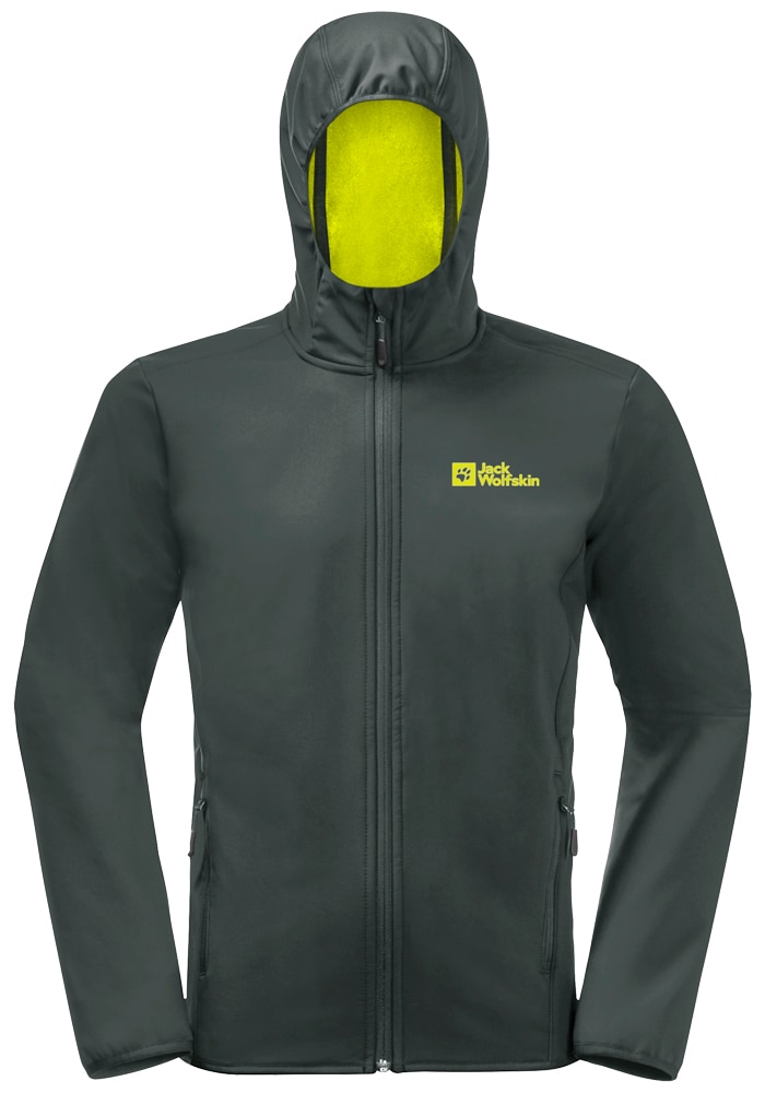 Jack Wolfskin Softshelljacke »BORNBERG HOODY M«, mit Kapuze