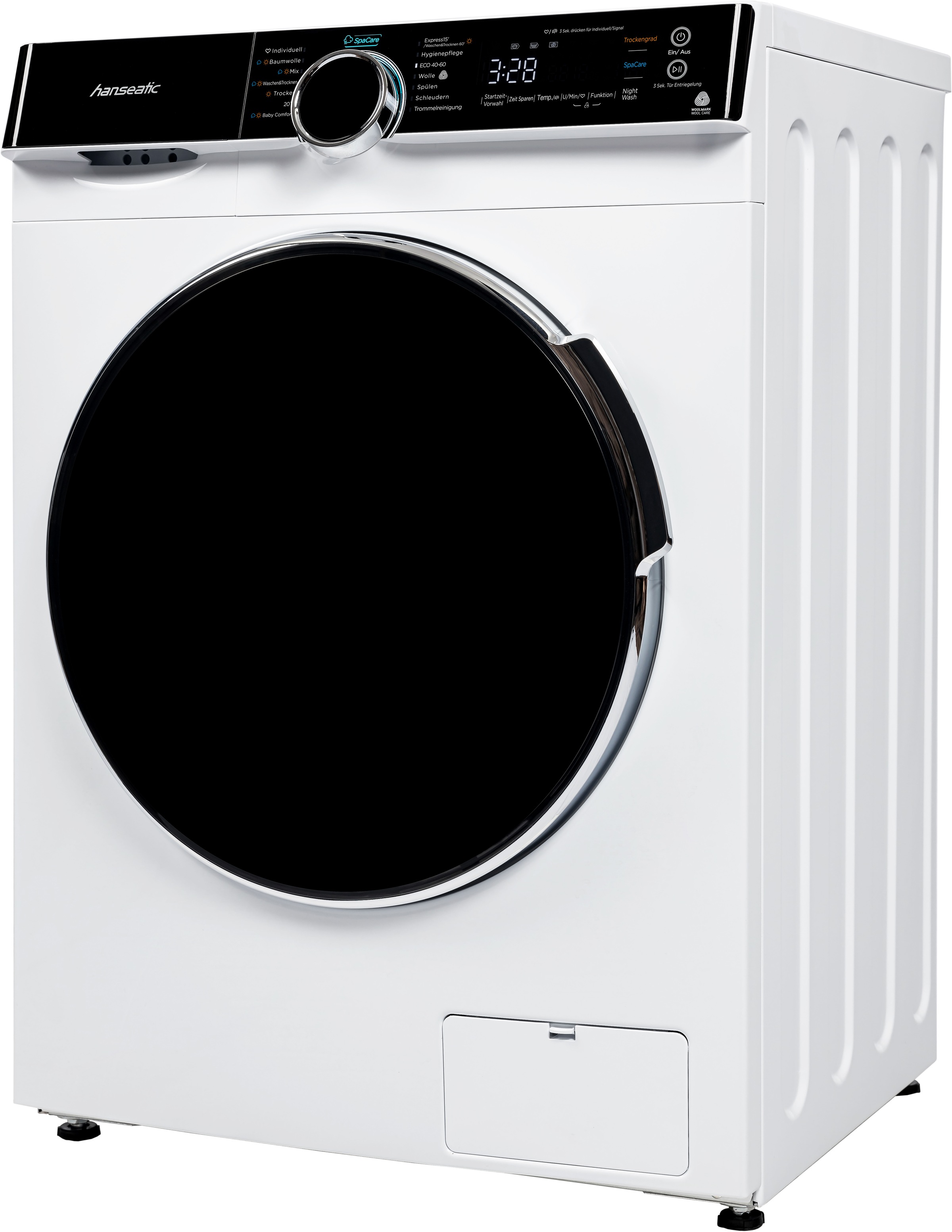 Hanseatic Waschtrockner »HWDK86AD« 8 kg /6 kg 72 dB(A) günstig online kaufen