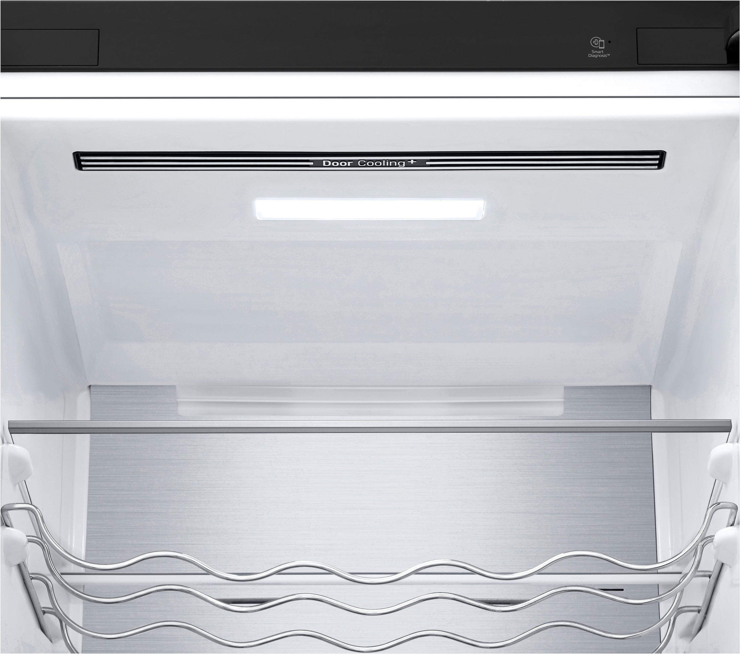 LG Kühl-/Gefrierkombination »GBV5250CEP«, Aussendisplay und ThinQ App-Kompatibilität