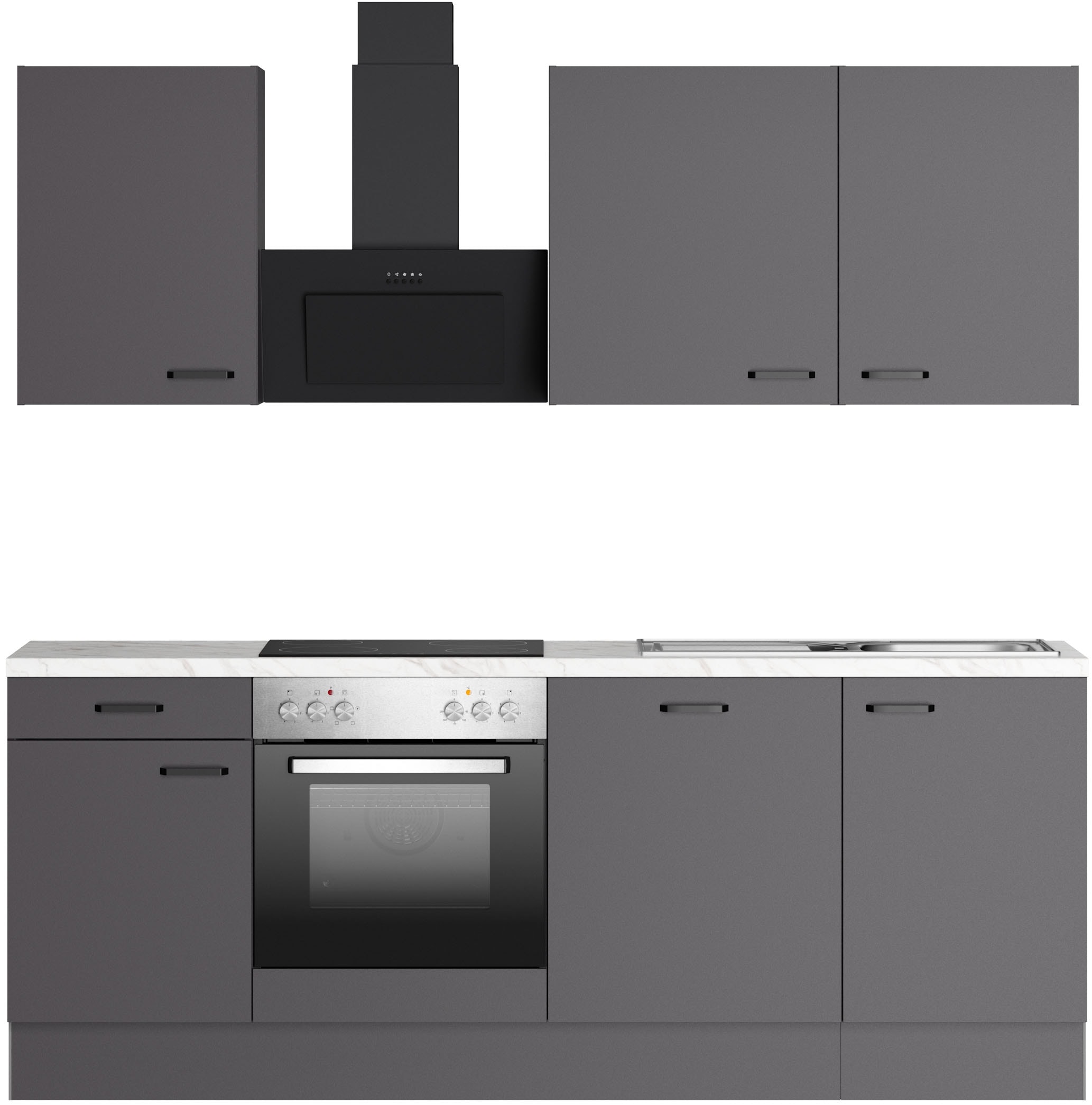 KOCHSTATION Küchenzeile »KS-Paula« günstig online kaufen