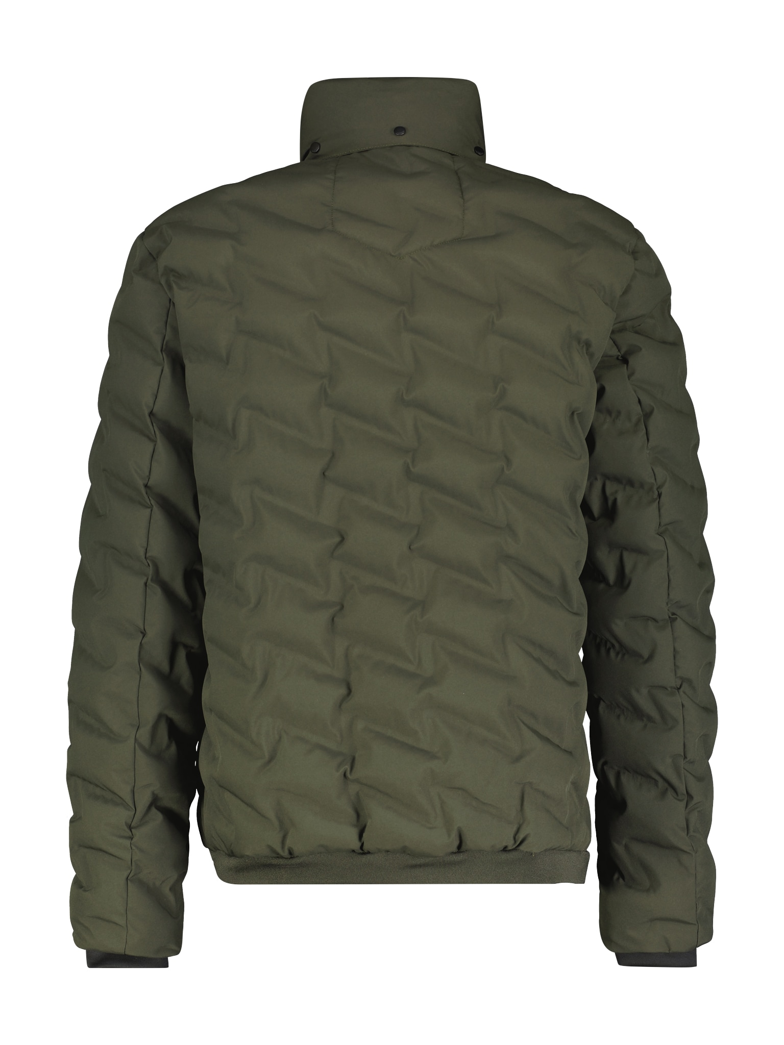 LERROS Winterjacke, mit Kapuze, mit Markenschriftzug am Bund