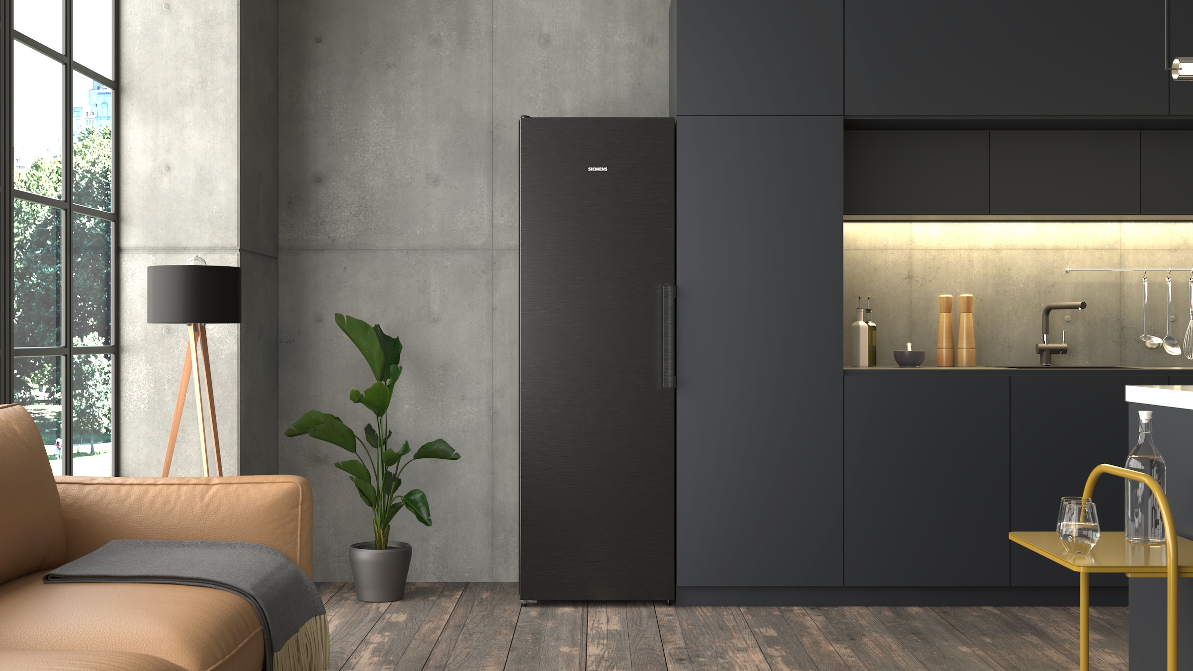 SIEMENS Kühlschrank iQ300 »KS36NVXCG« 186,2 cm hoch 59,5 cm breit