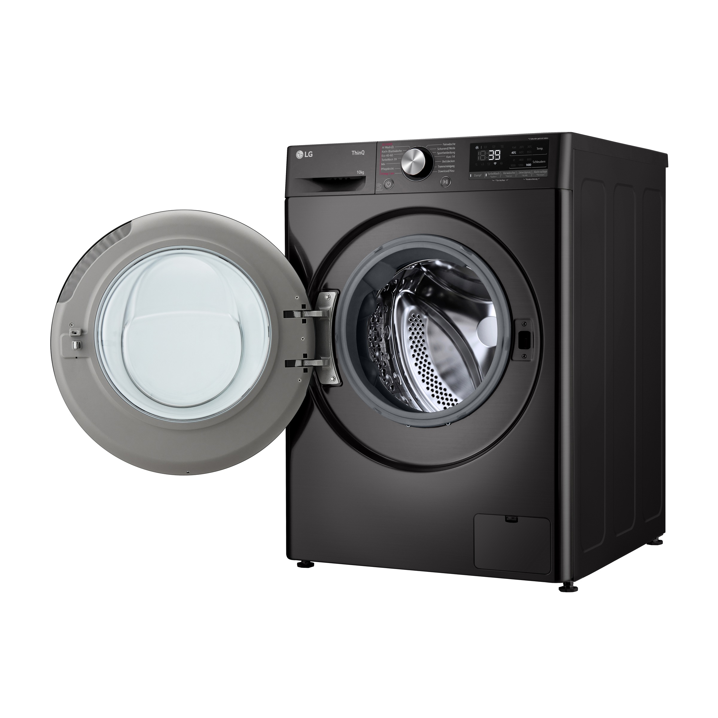 LG Waschmaschine »F4WR700YB«, 10 kg, 1400 U/min, AI Wash, ThinQ App inkl. Programm-Download